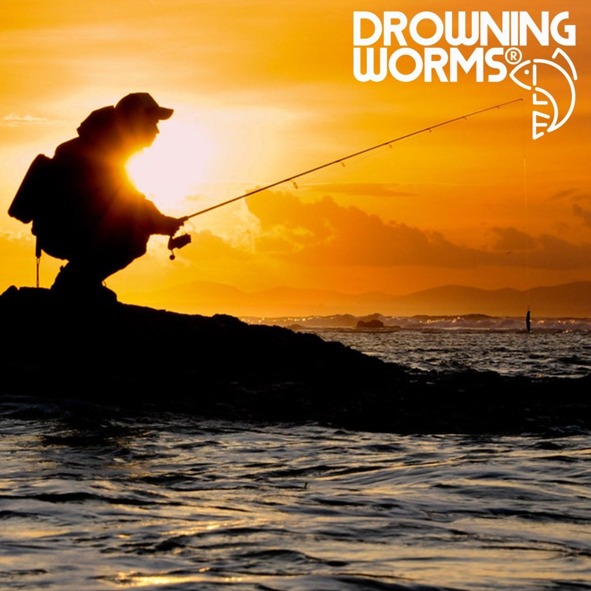 Fishing - Drowning Worms - 123t Australia | Funny T-Shirts Mugs Novelty Gifts