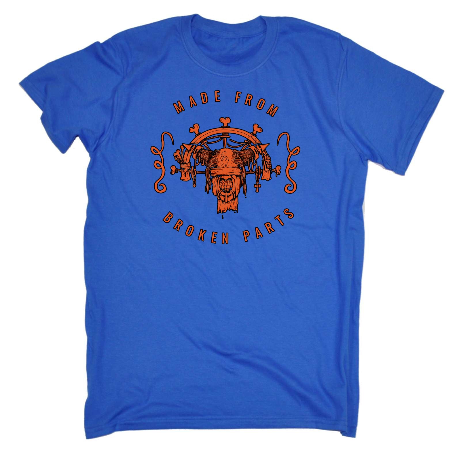 Made From Broken Parts Sailor - Mens Funny T-Shirt Tshirts