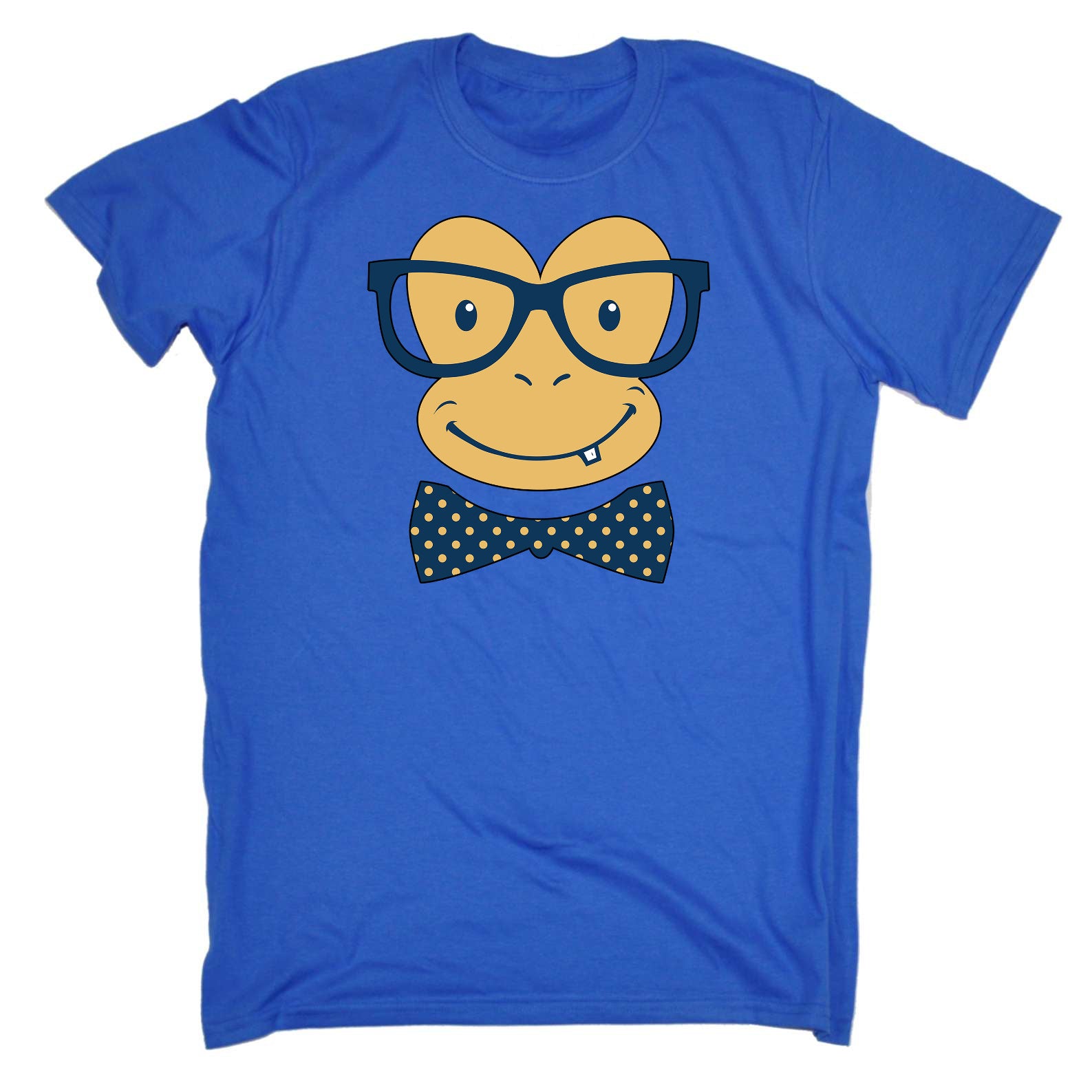 Nerdy Monkey Animal - Mens Funny T-Shirt Tshirts