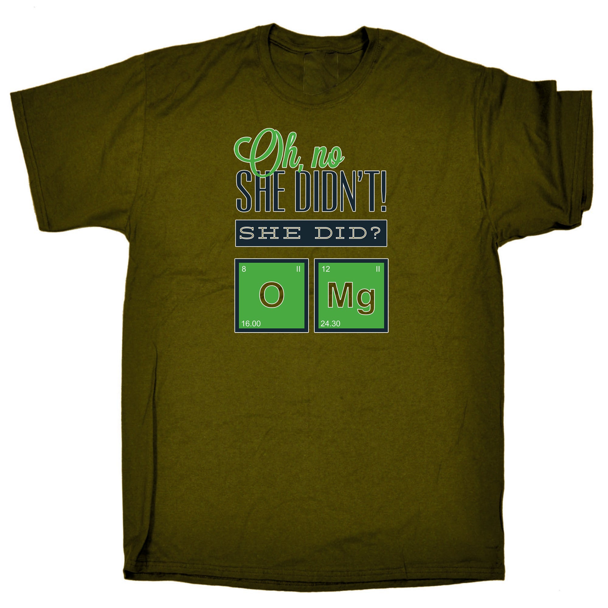 Oh No She Didnt Omg - Mens Funny T-Shirt Tshirts