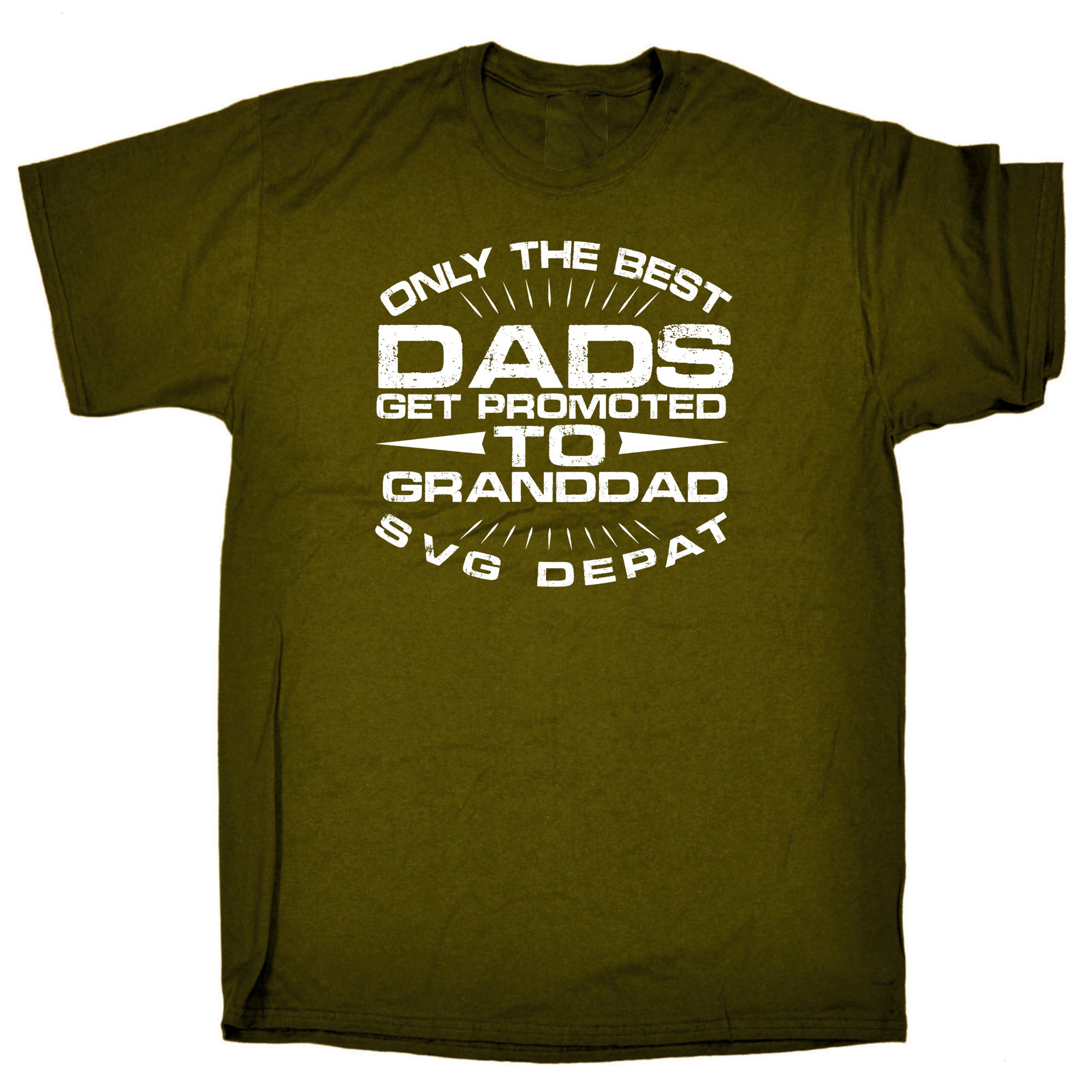 Only The Best Dads Get Promoted To Grandad - Mens Funny T-Shirt Tshirts