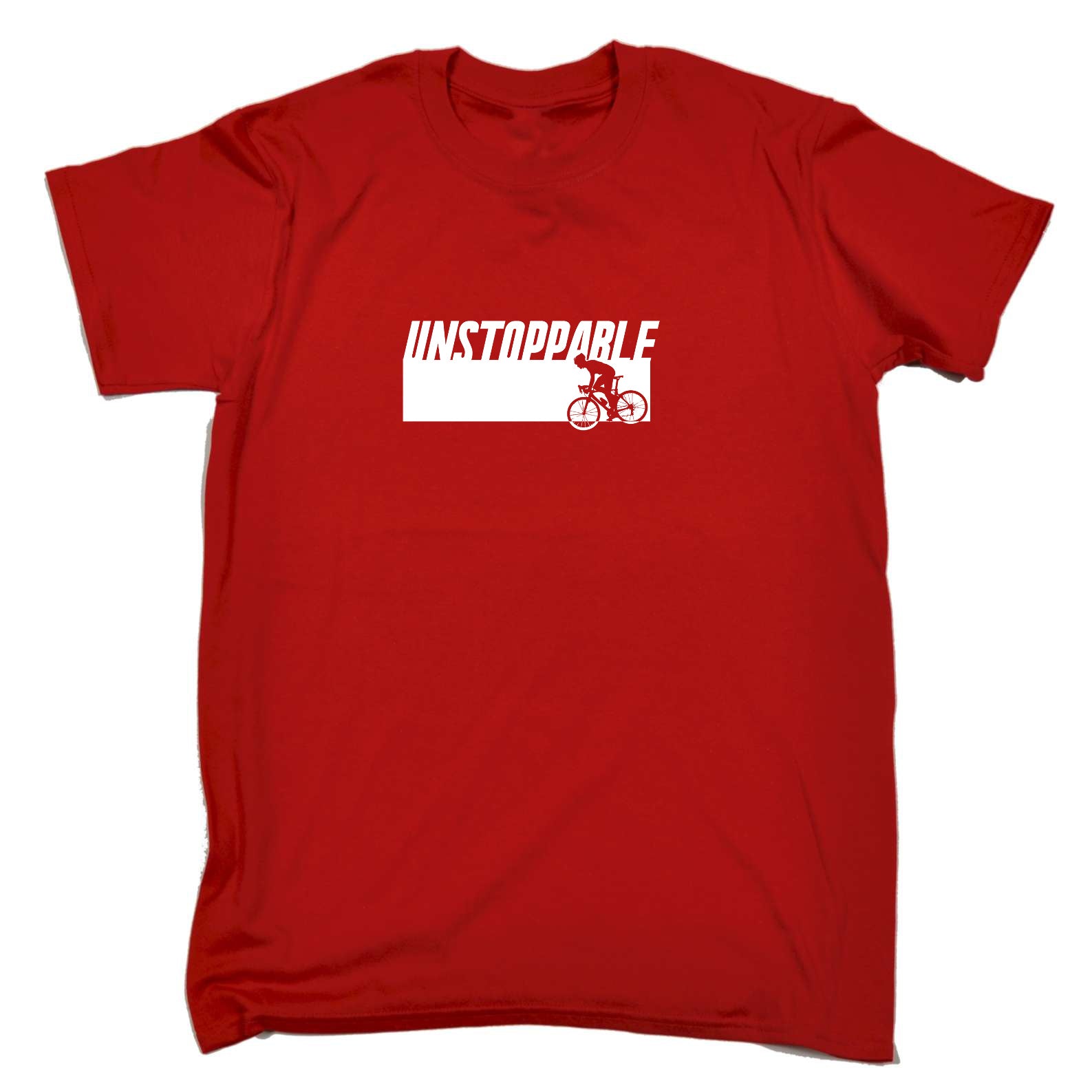 Unstoppable Cycling Bicycle Bike - Mens Funny T-Shirt Tshirts