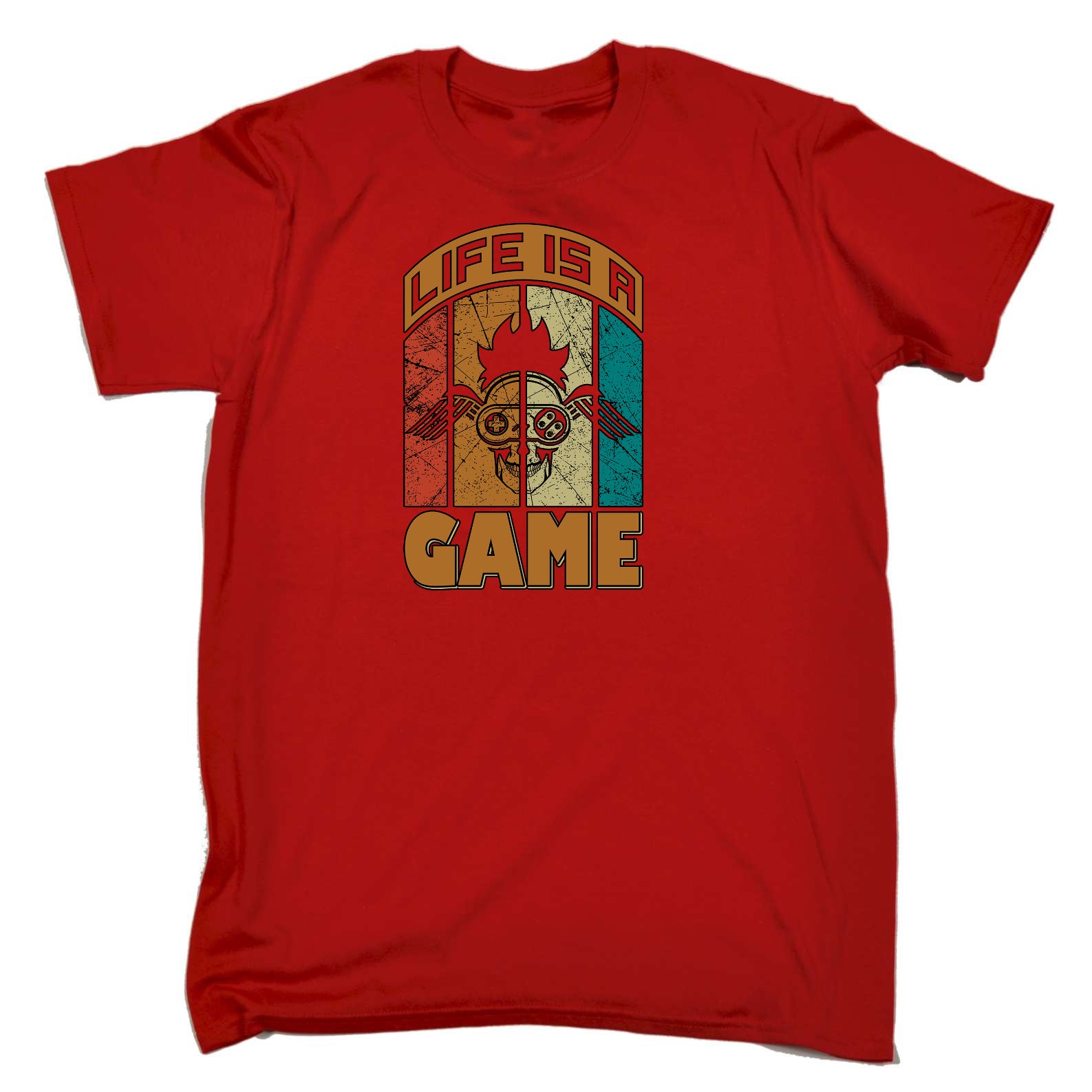 Life Is A Game Gamer - Mens Funny T-Shirt Tshirts