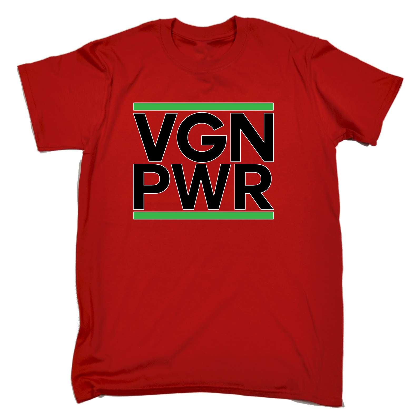 Vegan Power - Mens Funny T-Shirt Tshirts