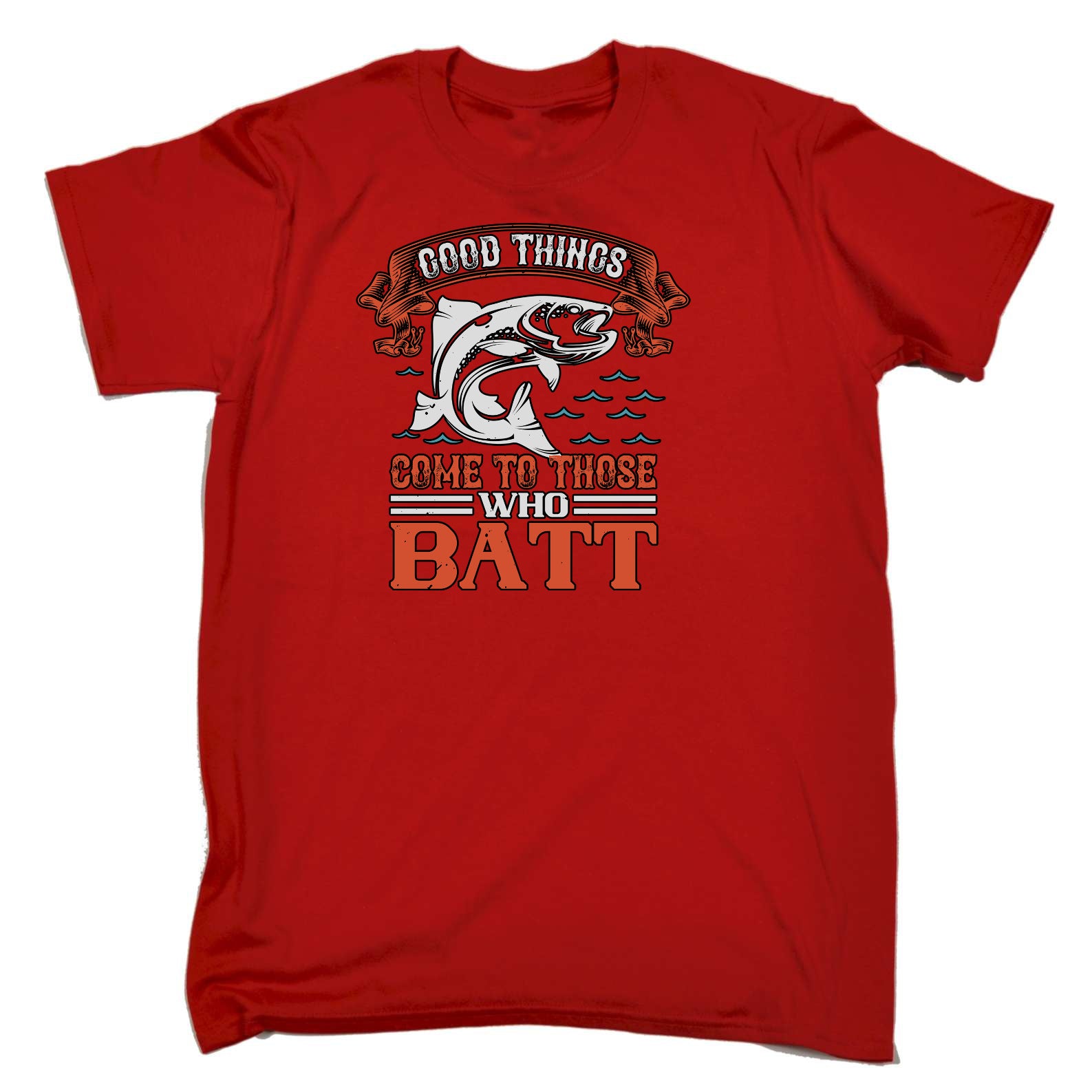 Good Things Come To Those Who Batt V2 - Mens Funny T-Shirt Tshirts