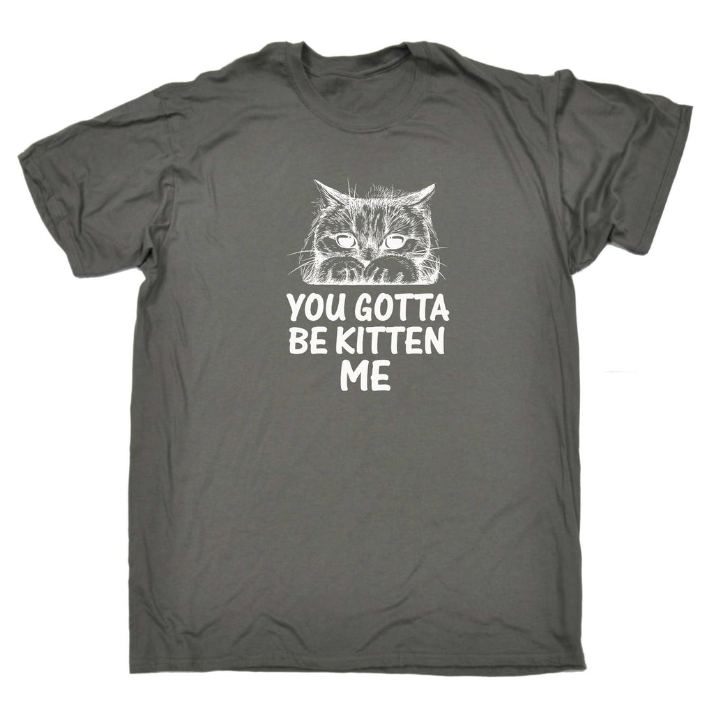 You Gotta Be Kitten Me Cat Kitten Pussy Cats - Mens Funny T-Shirt Tshirts