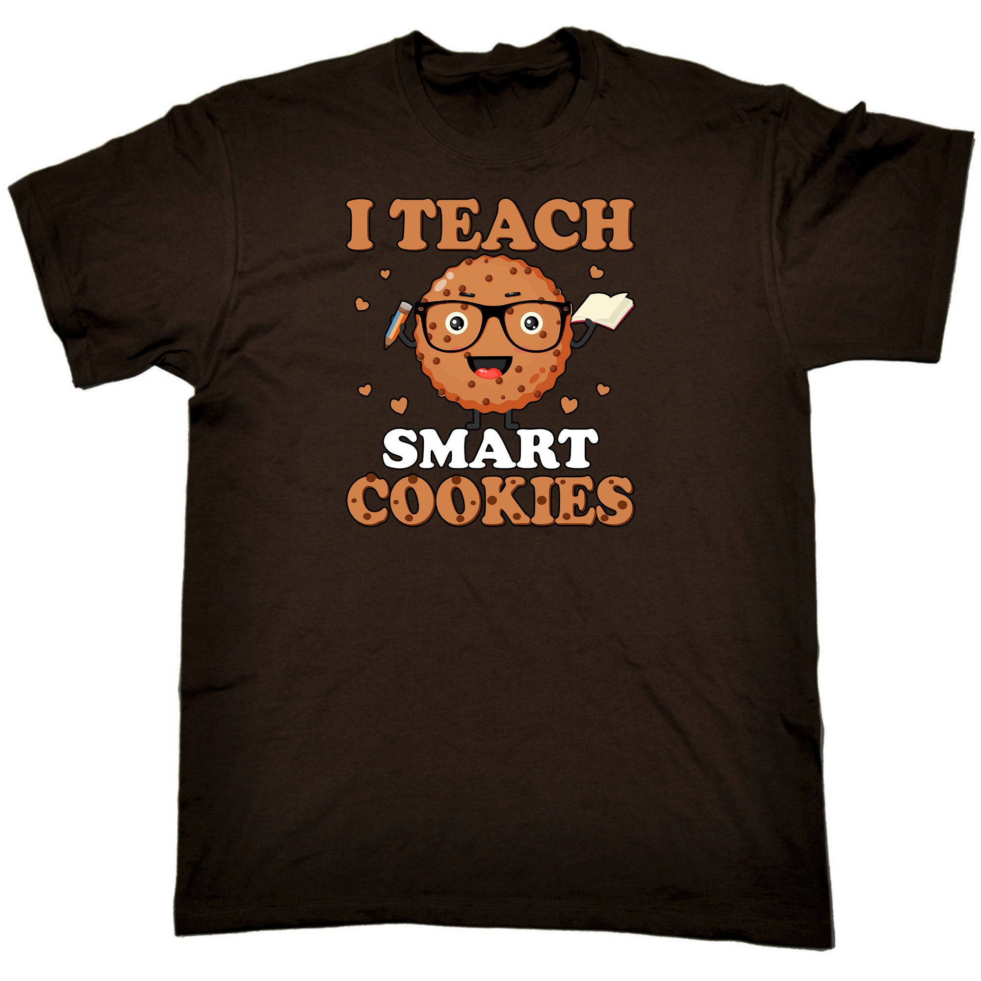 I Teach Smark Cookies Teacher - Mens Funny T-Shirt Tshirts