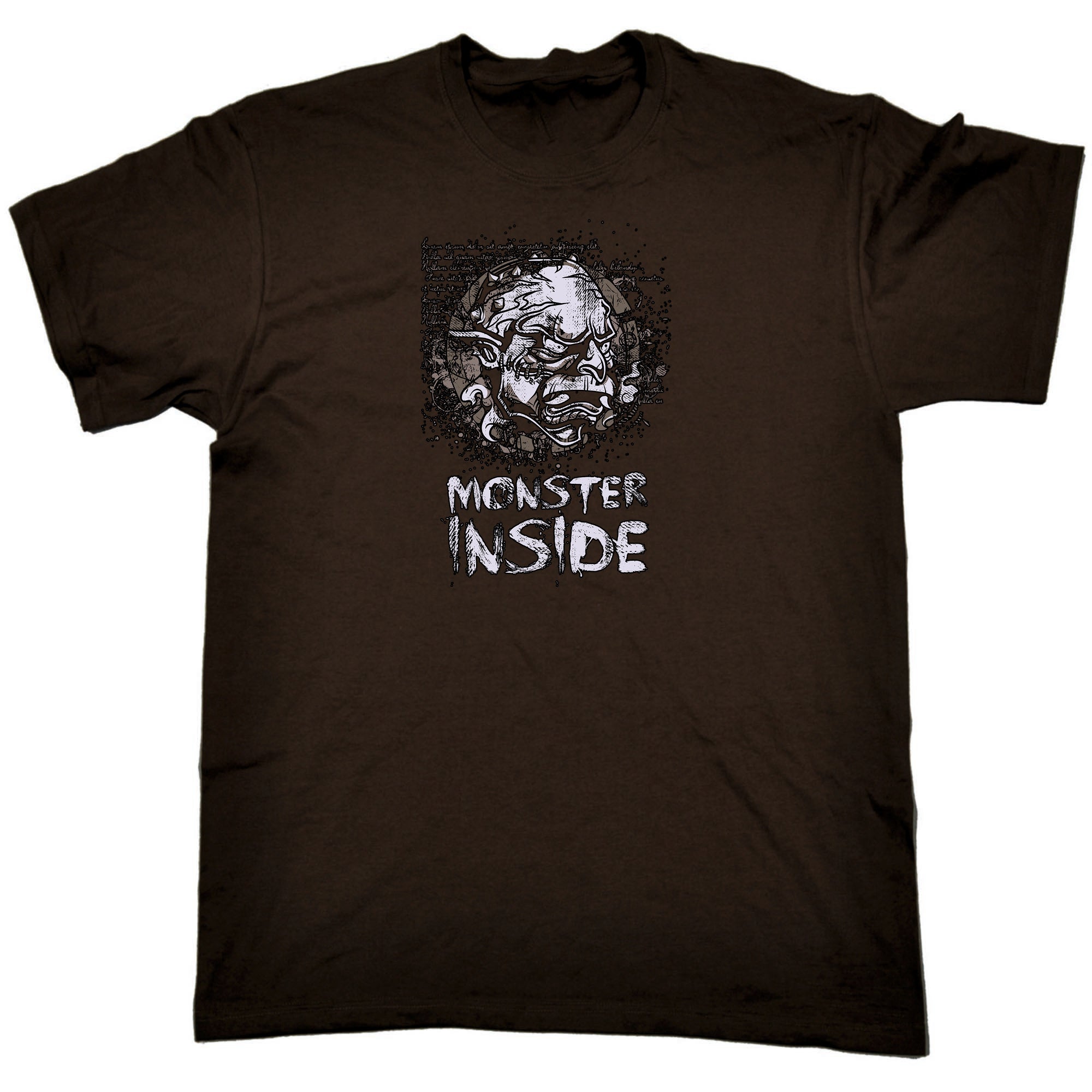Monster Inside - Mens Funny T-Shirt Tshirts