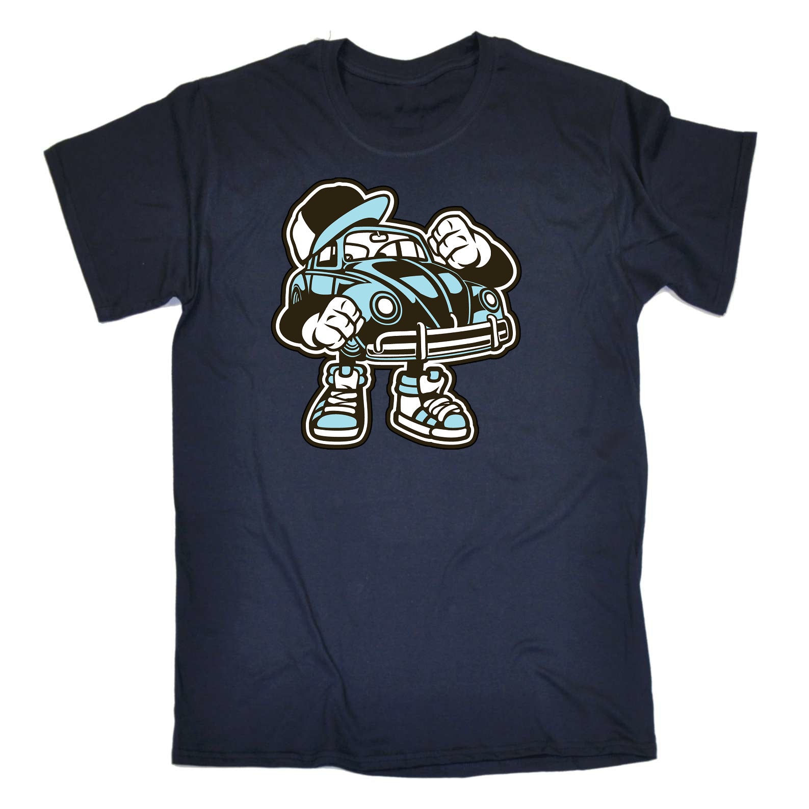 Street Car Retro Cartoon - Mens Funny T-Shirt Tshirts