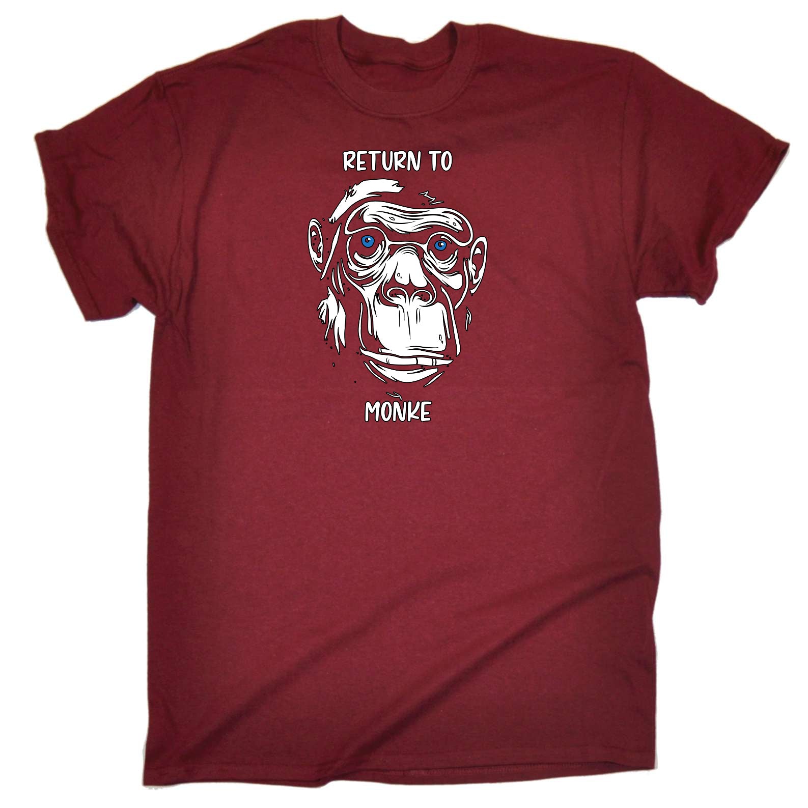 Return To Monke - Mens Funny T-Shirt Tshirts