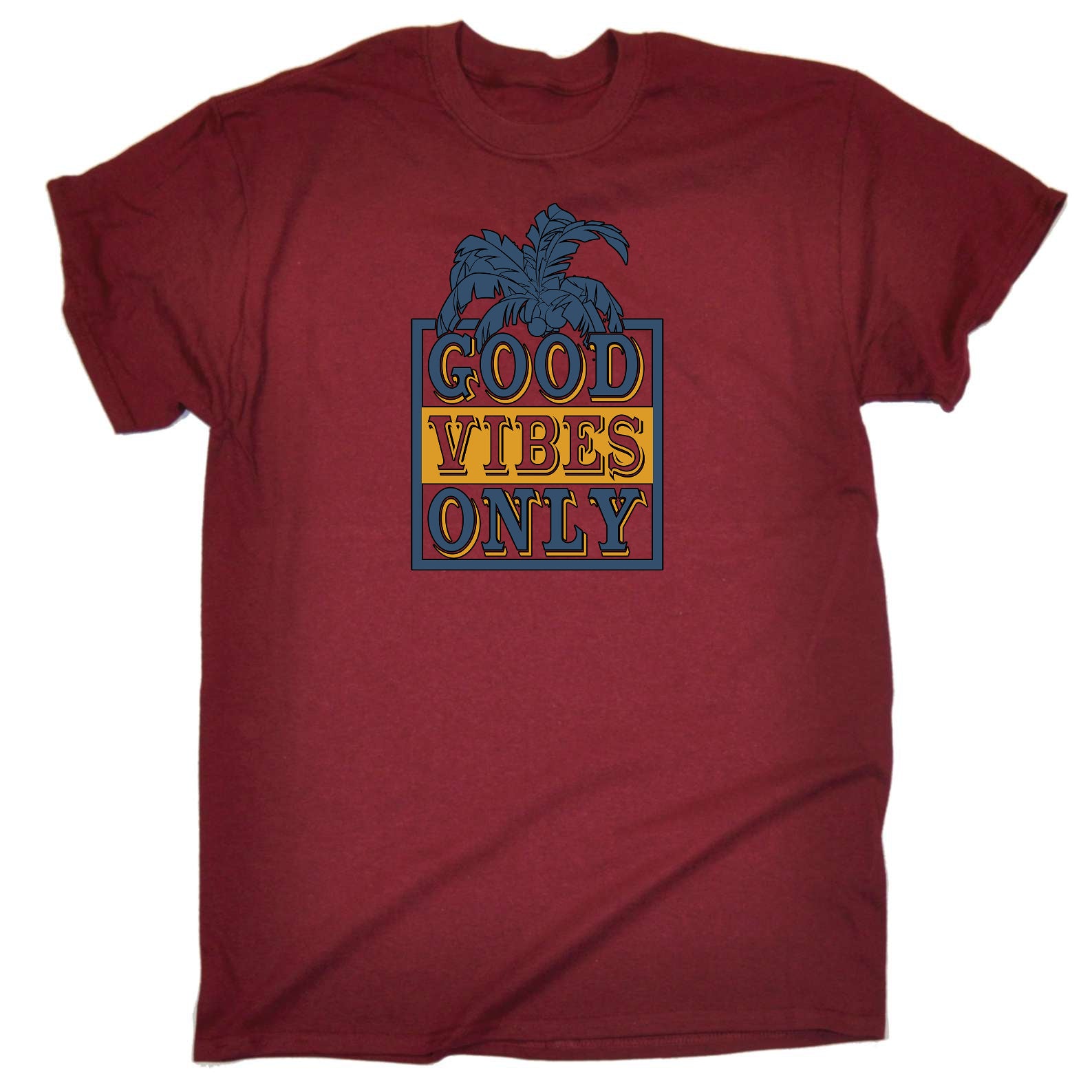 Good Vibes Only - Mens Funny T-Shirt Tshirts