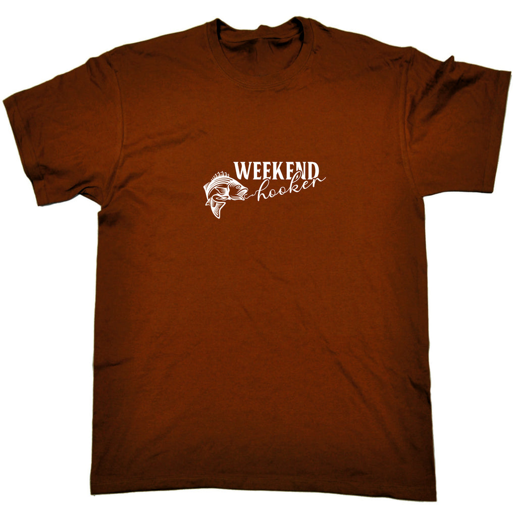 Weekend Hooker Fishing Angling Fish - Mens Funny T-Shirt Tshirts