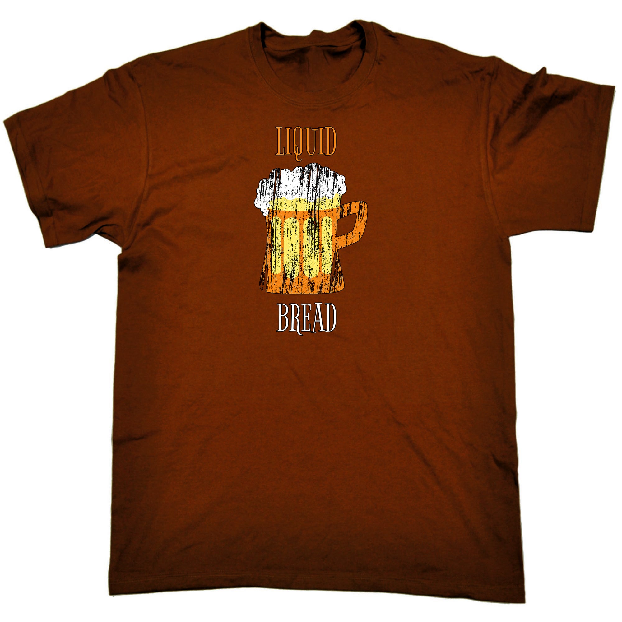 Liquid Bread Beer - Mens Funny T-Shirt Tshirts