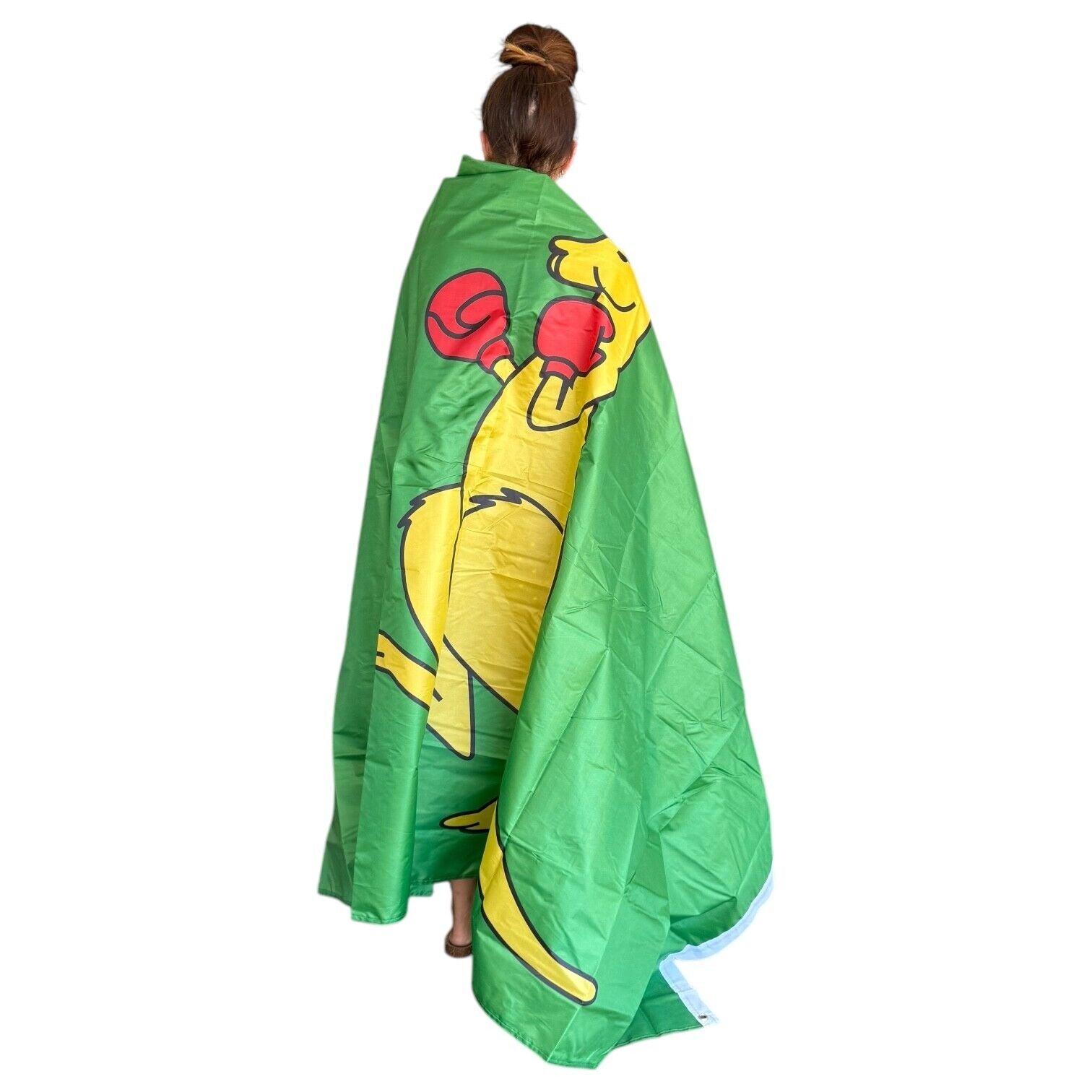LARGE KANGAROO BOXING Australia Flag Flags Australian Ozzie Outdoor 5ft x 10ft