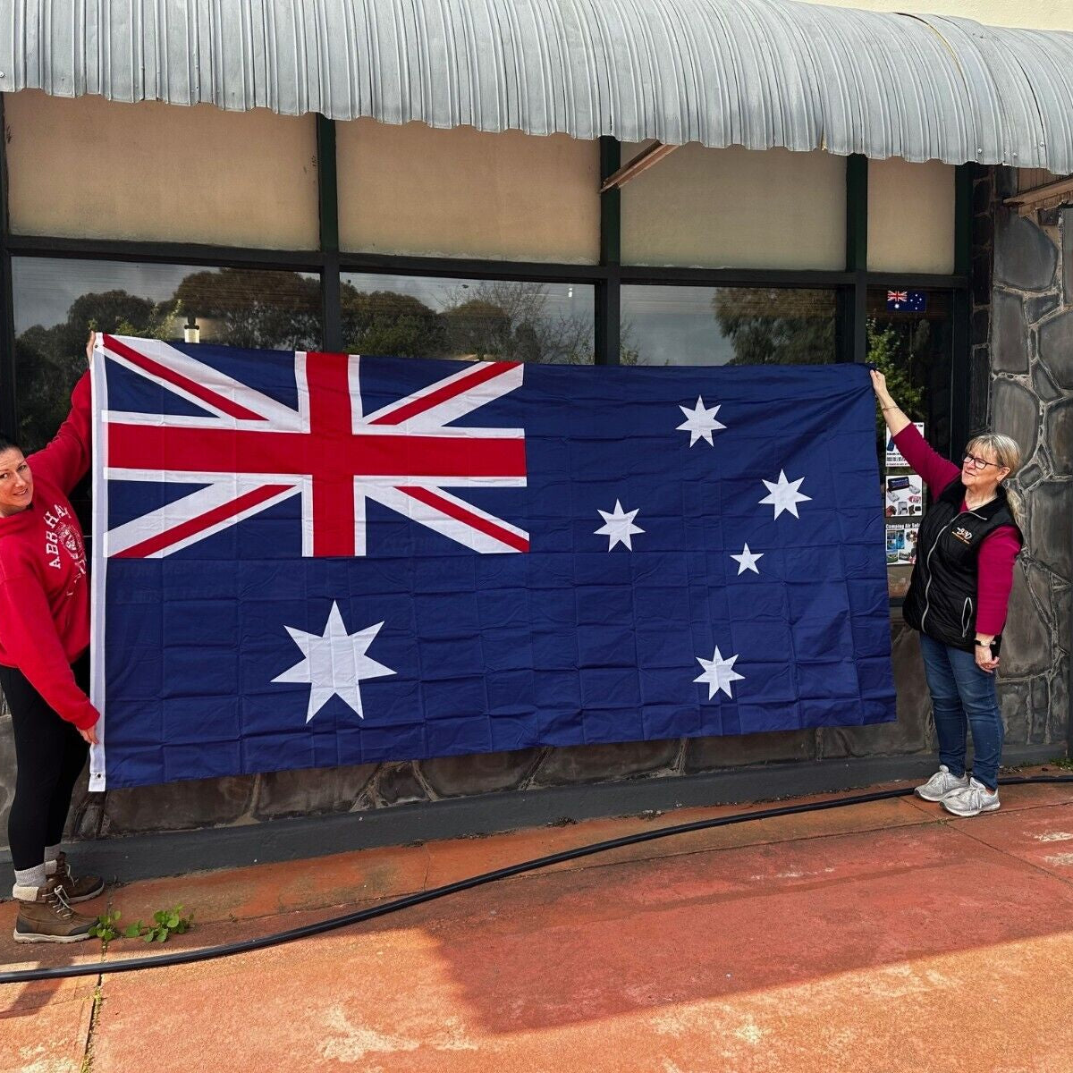 Large Australia Flag Flags Australian Day Oz Ozzie Outdoor Massive 5ft x 10ft