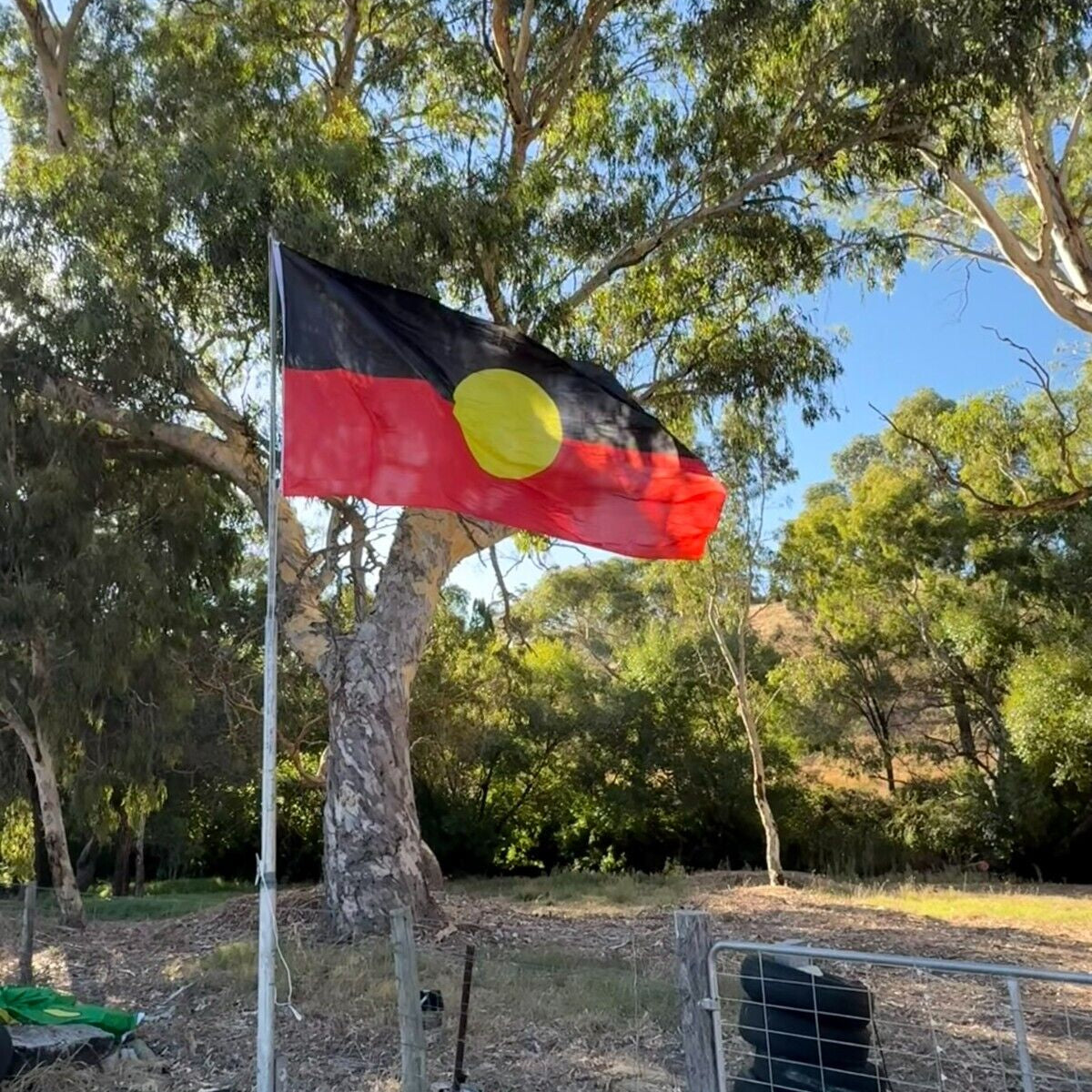 2 x LARGE ABORIGINAL Country Australia Flag Flags Outdoor Massive 5ft x 10ft