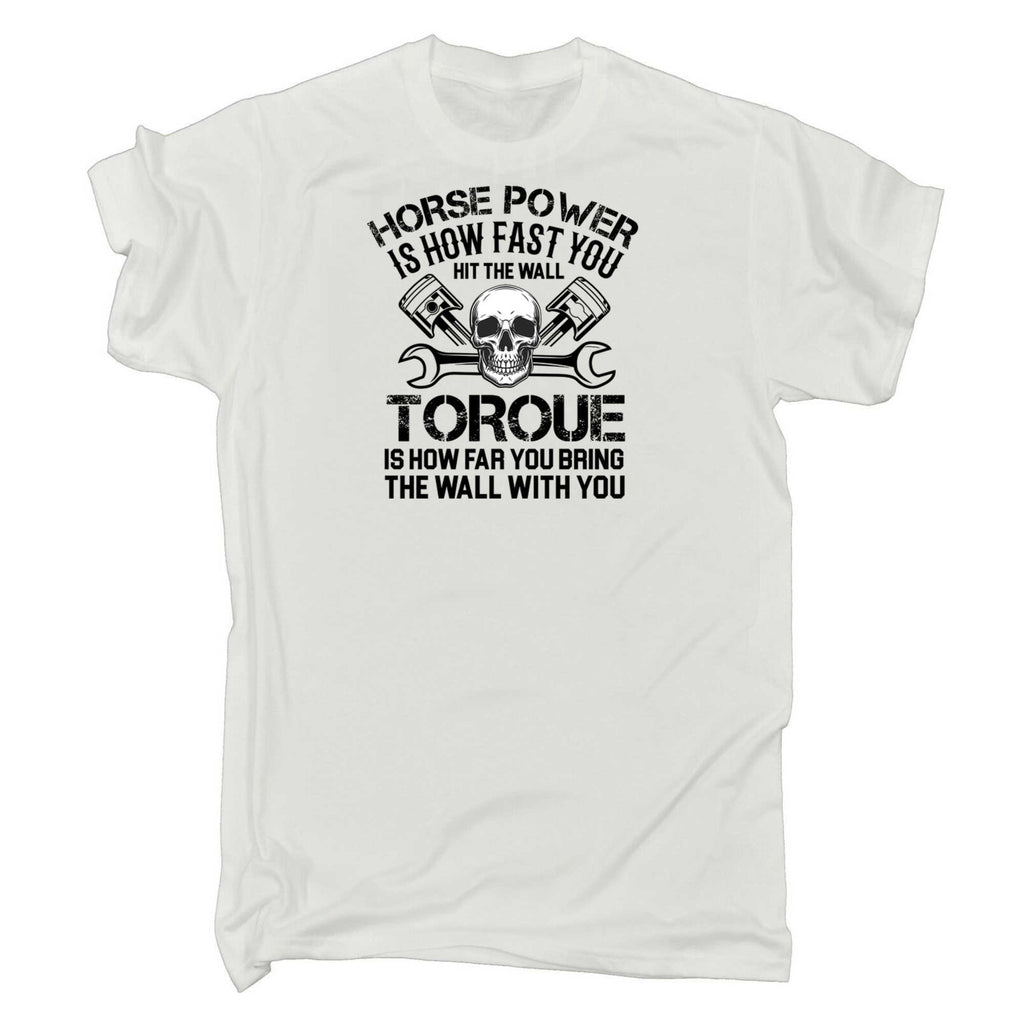 Mechanic Horsepower Torque V2 - Mens 123t Funny T-Shirt Tshirts