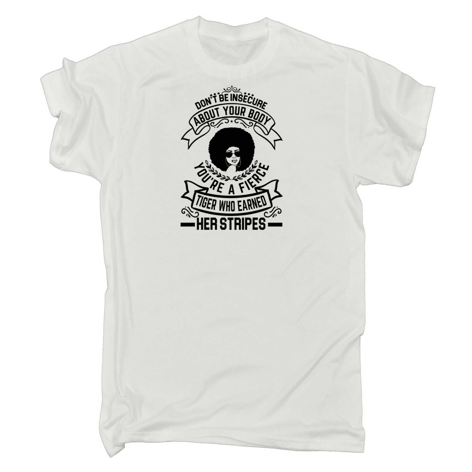 Dont Be Insecure About Your Body - Mens 123t Funny T-Shirt Tshirts