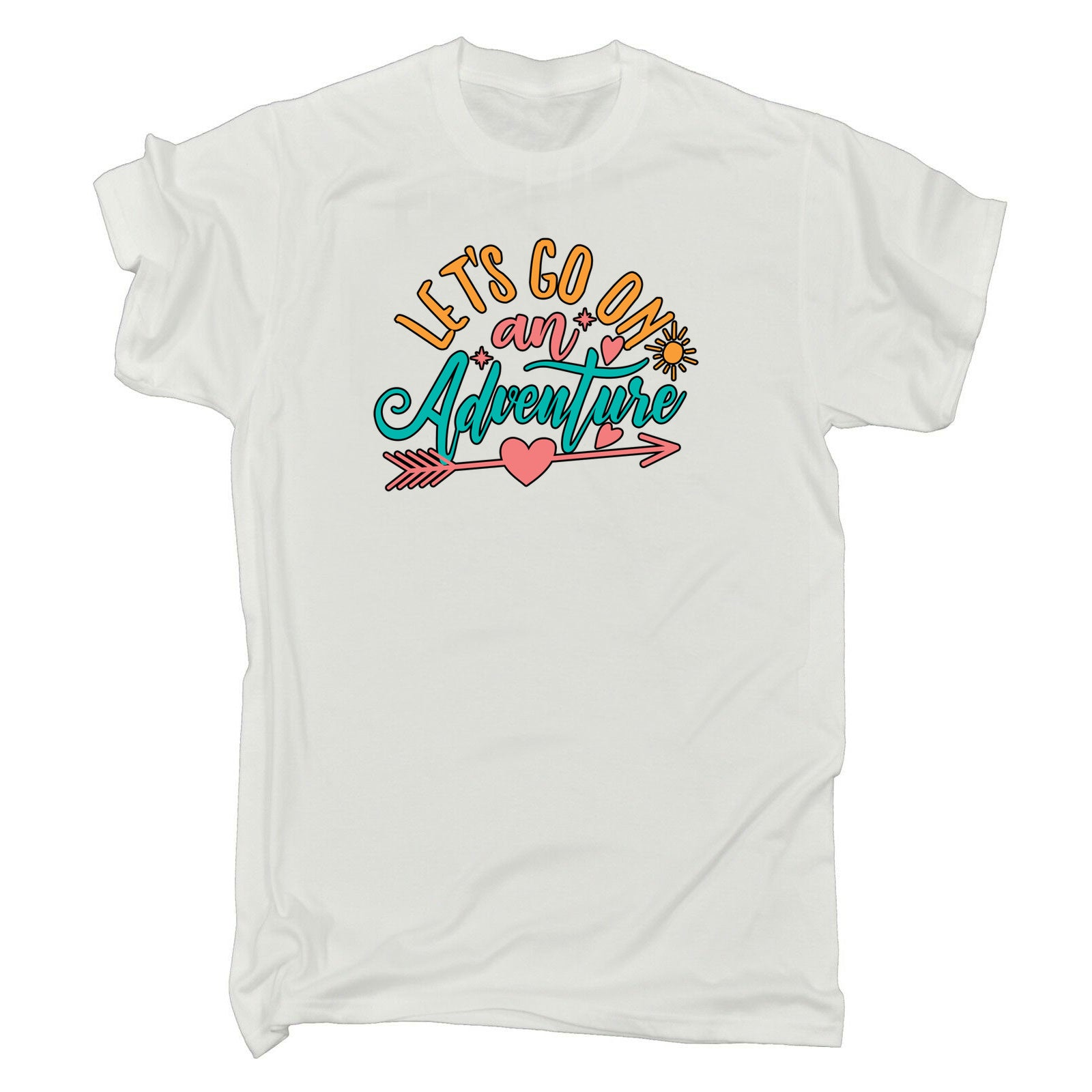 Lets Go On An Adventure 01 - Mens 123t Funny T-Shirt Tshirts