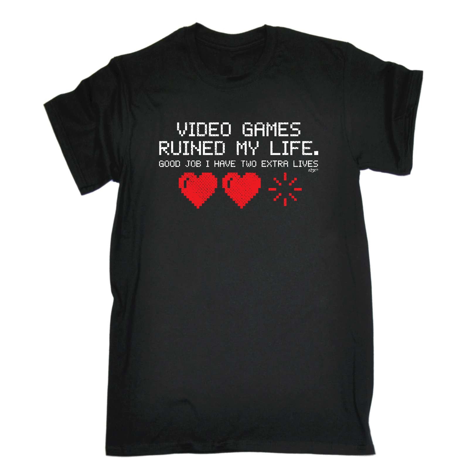 Video Games Ruined My Life - Mens Funny T-Shirt Tshirts