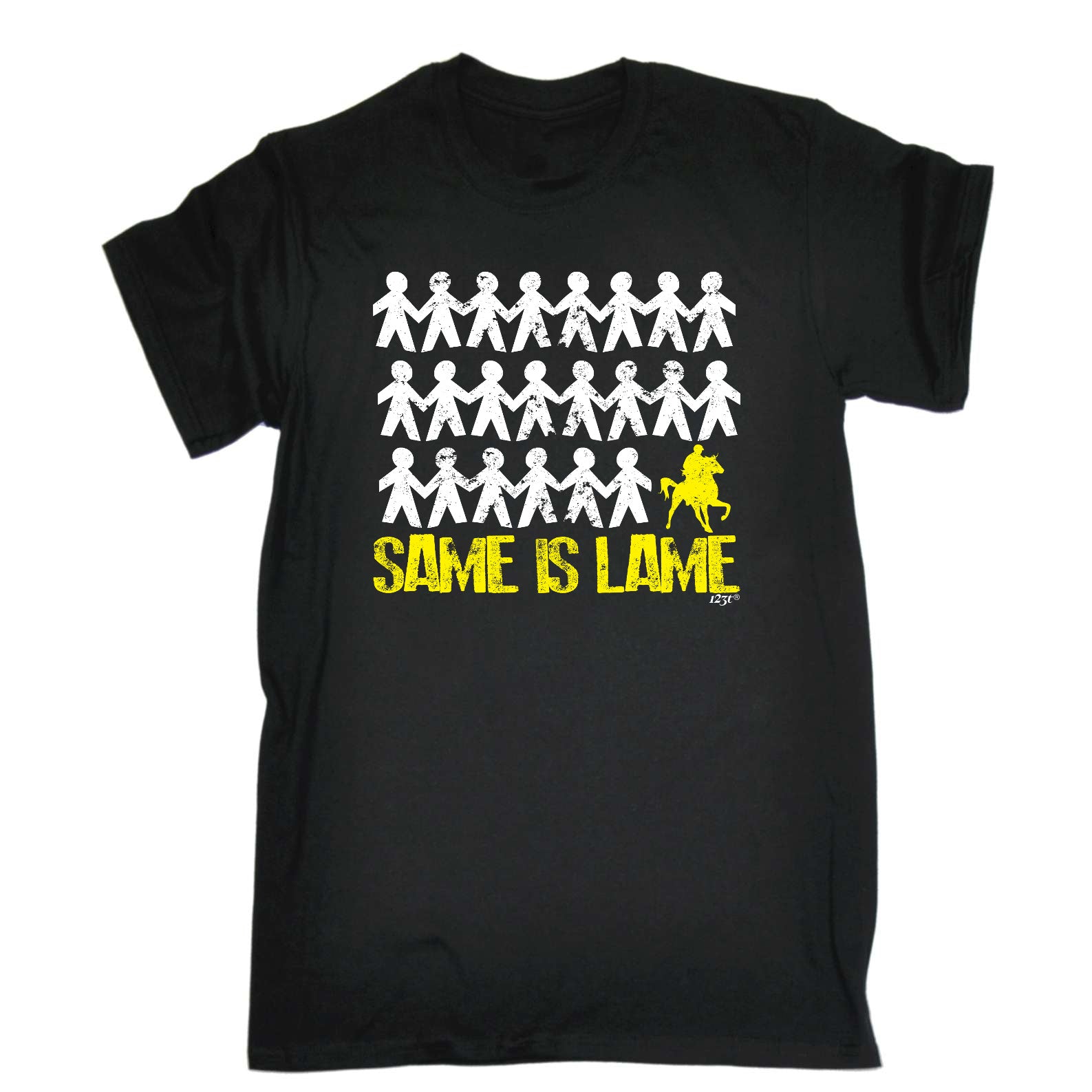 Same Is Lame Horse Ride - Mens Funny T-Shirt Tshirts