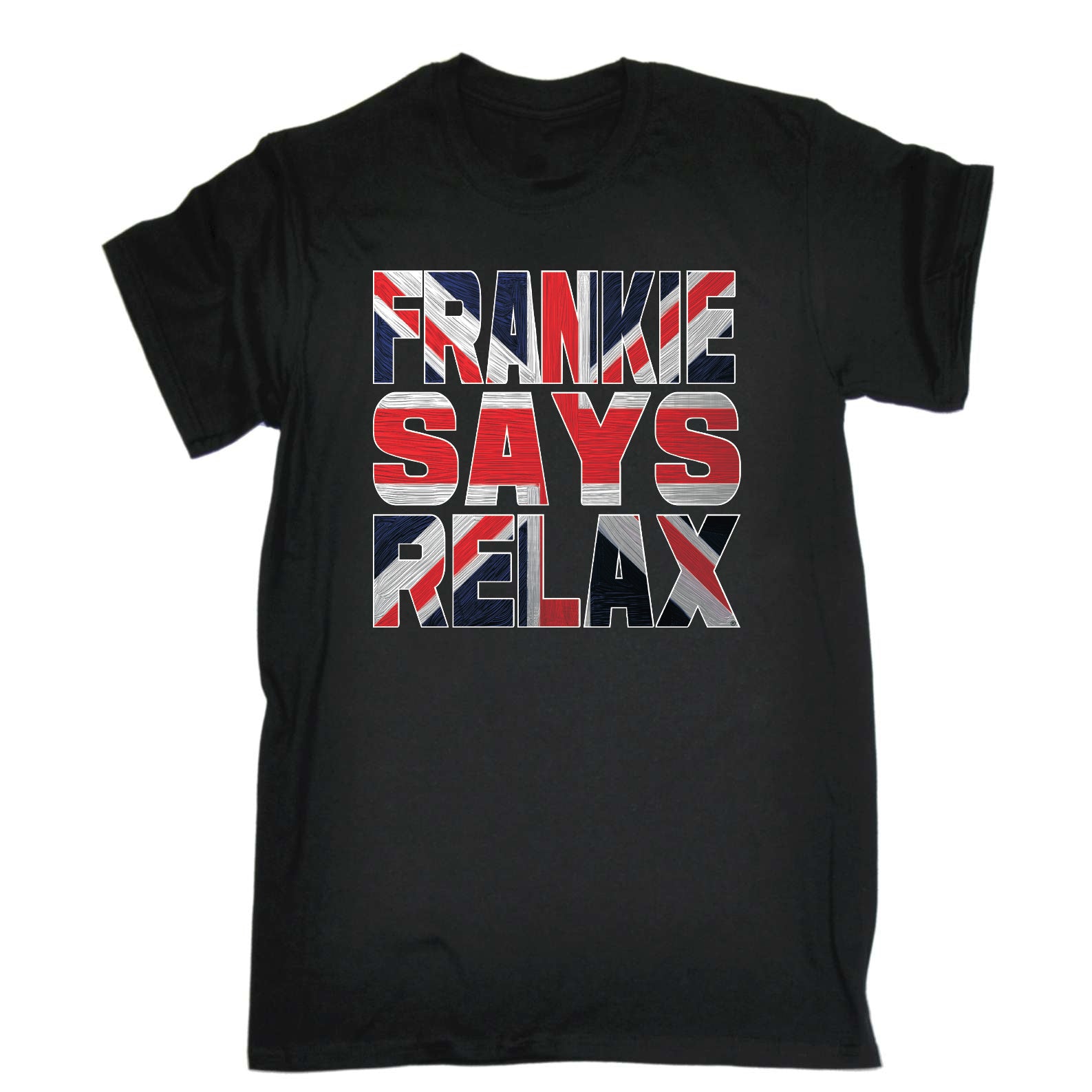 Frankie Union Jack - Mens Funny T-Shirt Tshirts