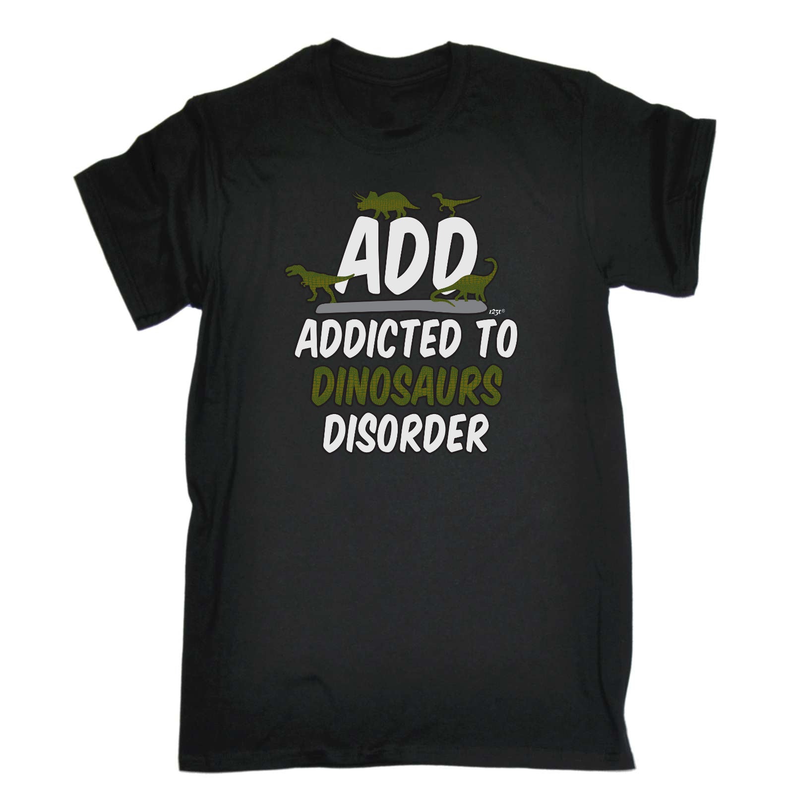 Add Dinosaur - Mens Funny T-Shirt Tshirts
