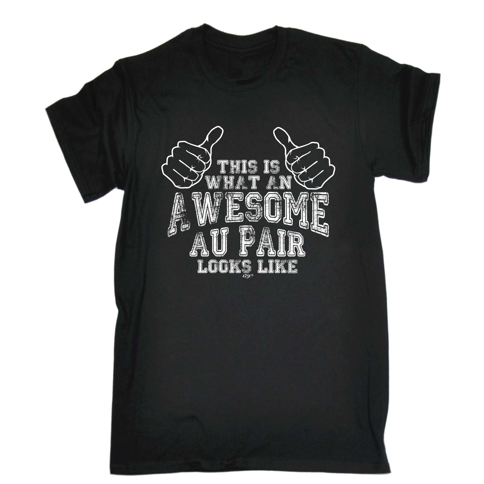 This Is What Awesome Au Pair - Mens Funny T-Shirt Tshirts