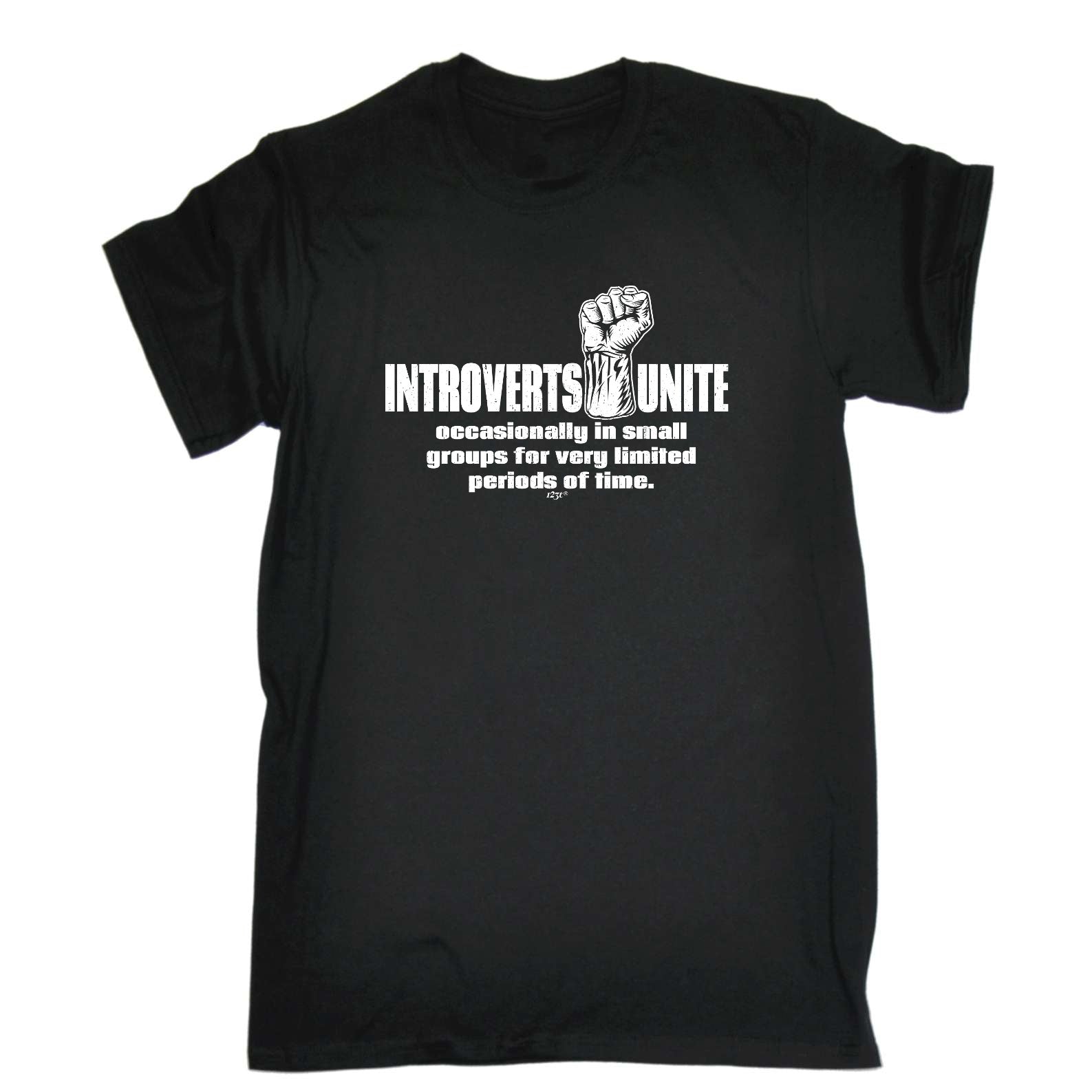 Introverts Unite Occasionally - Mens Funny T-Shirt Tshirts