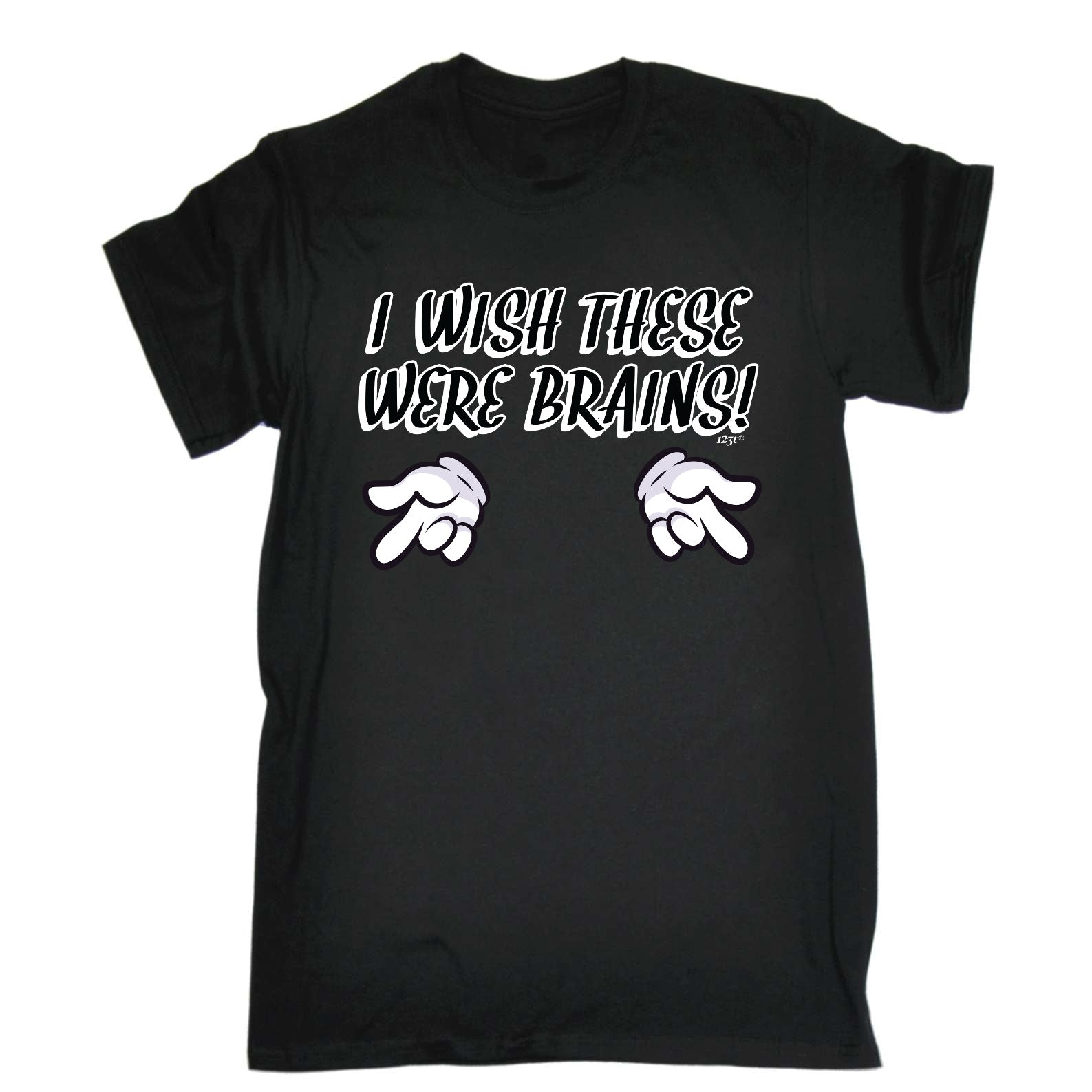 Wish These Were Brains - Mens Funny T-Shirt Tshirts
