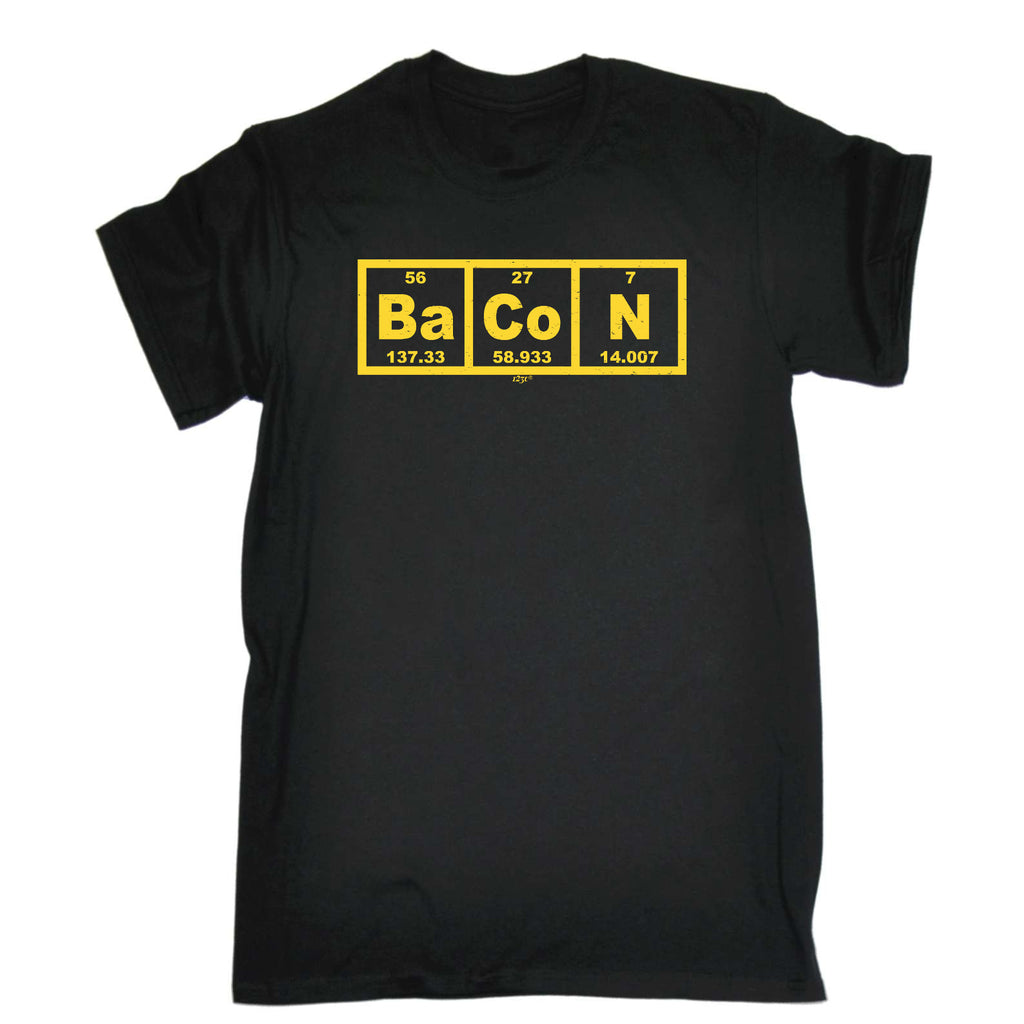 Bacon Periodic - Mens Funny T-Shirt Tshirts