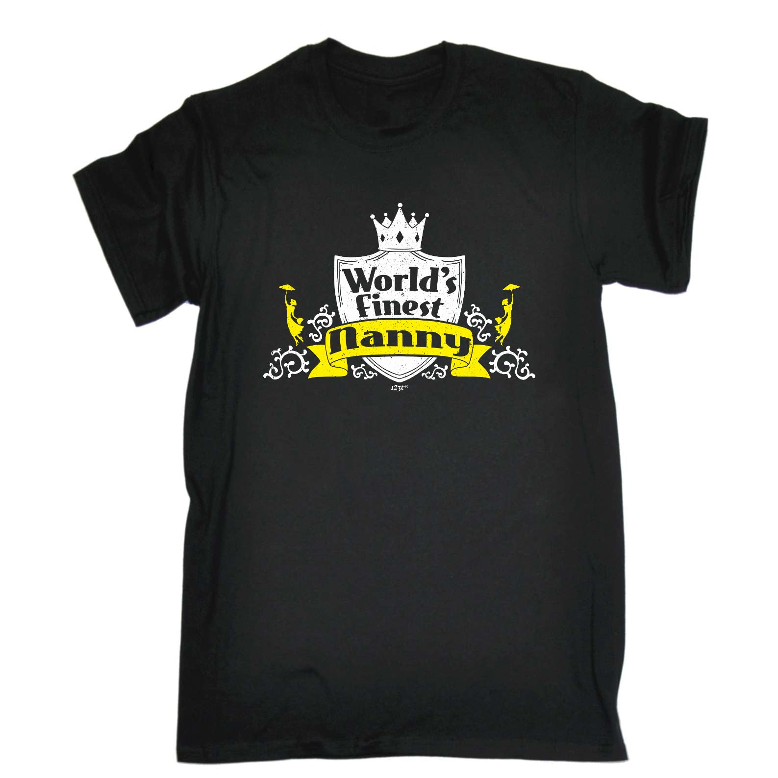 Worlds Finest Nanny - Mens Funny T-Shirt Tshirts
