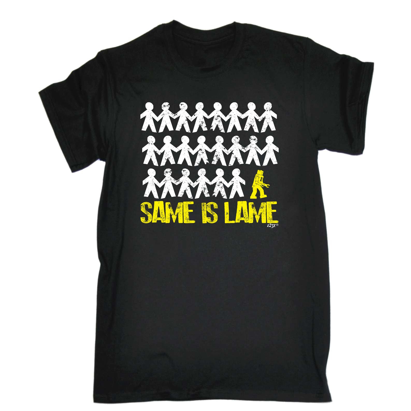 Same Is Lame Robot - Mens Funny T-Shirt Tshirts