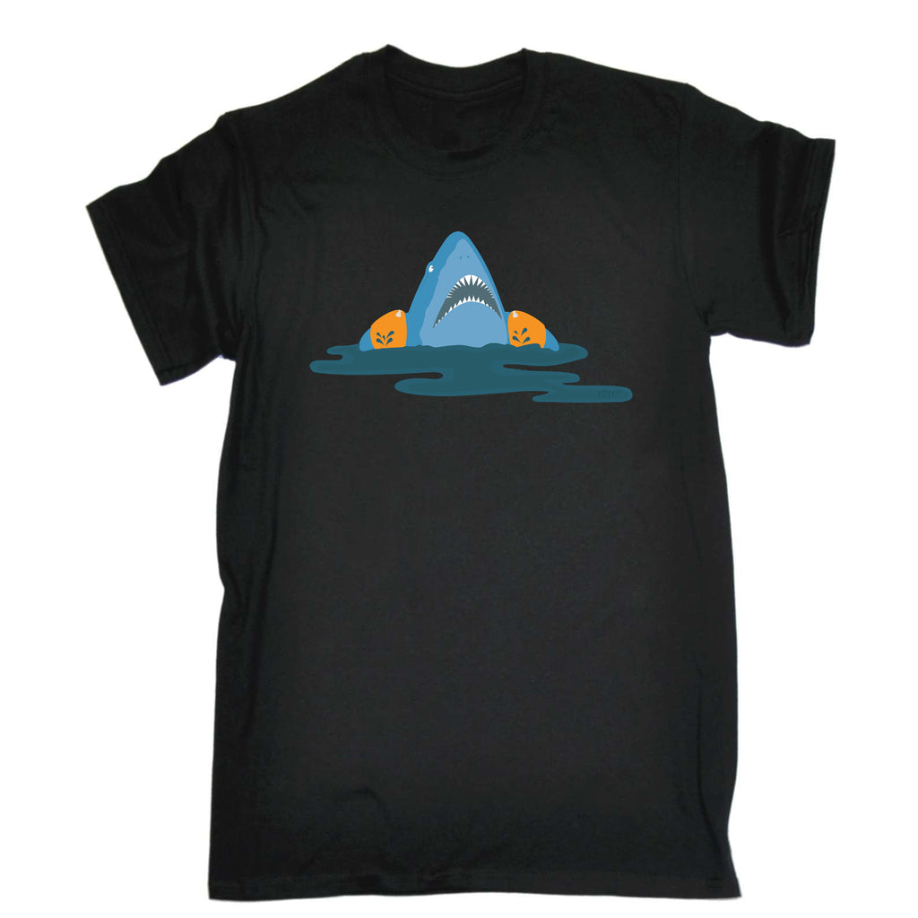 Water Wings Shark - Mens Funny T-Shirt Tshirts