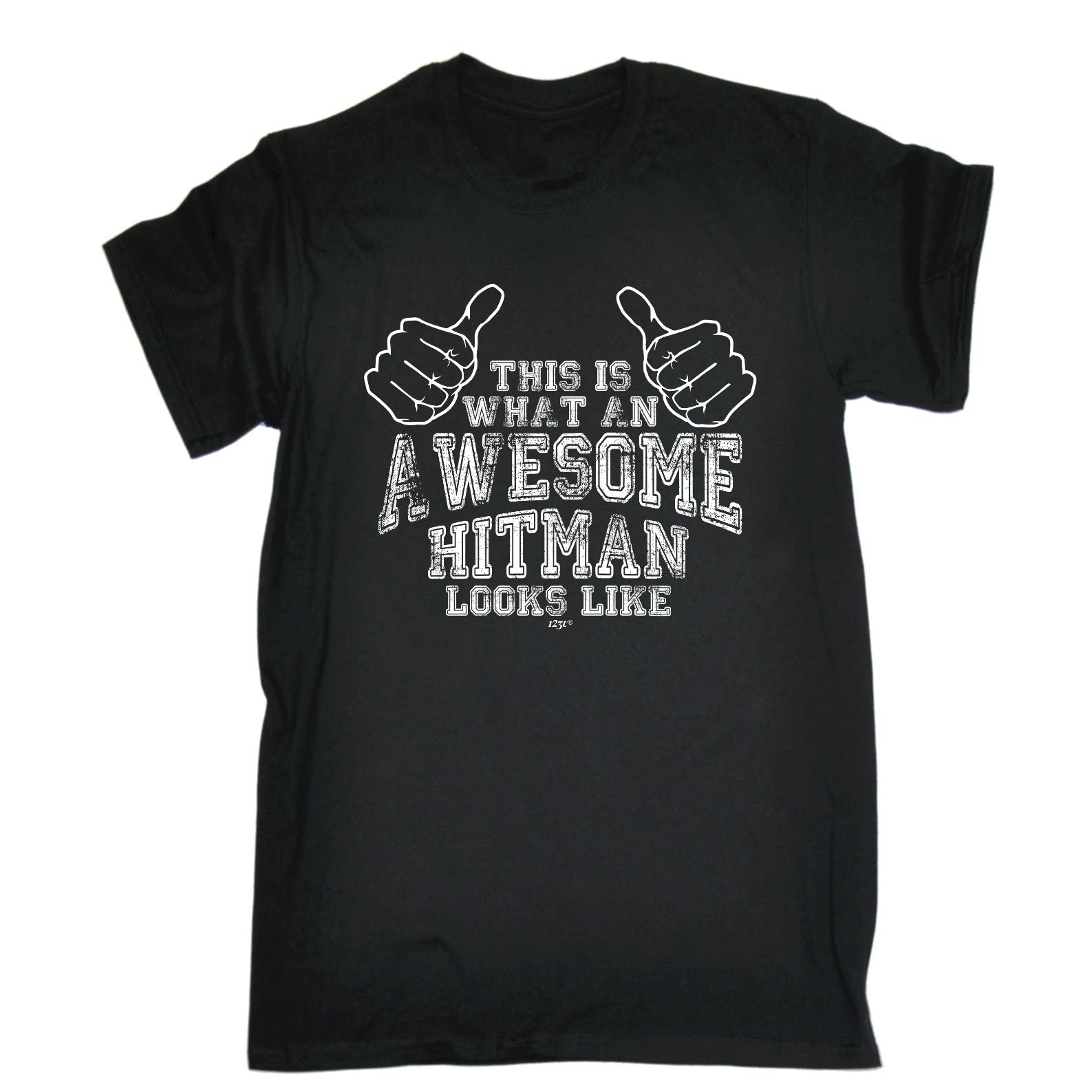 This Is What Awesome Hitman - Mens Funny T-Shirt Tshirts
