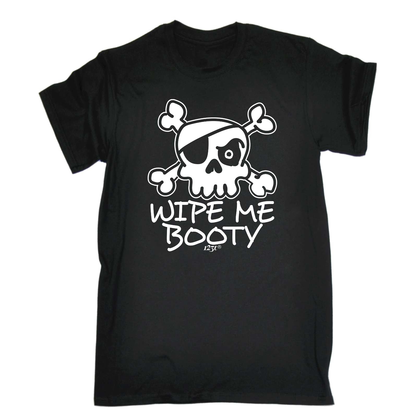 Wipe Me Booty - Mens Funny T-Shirt Tshirts