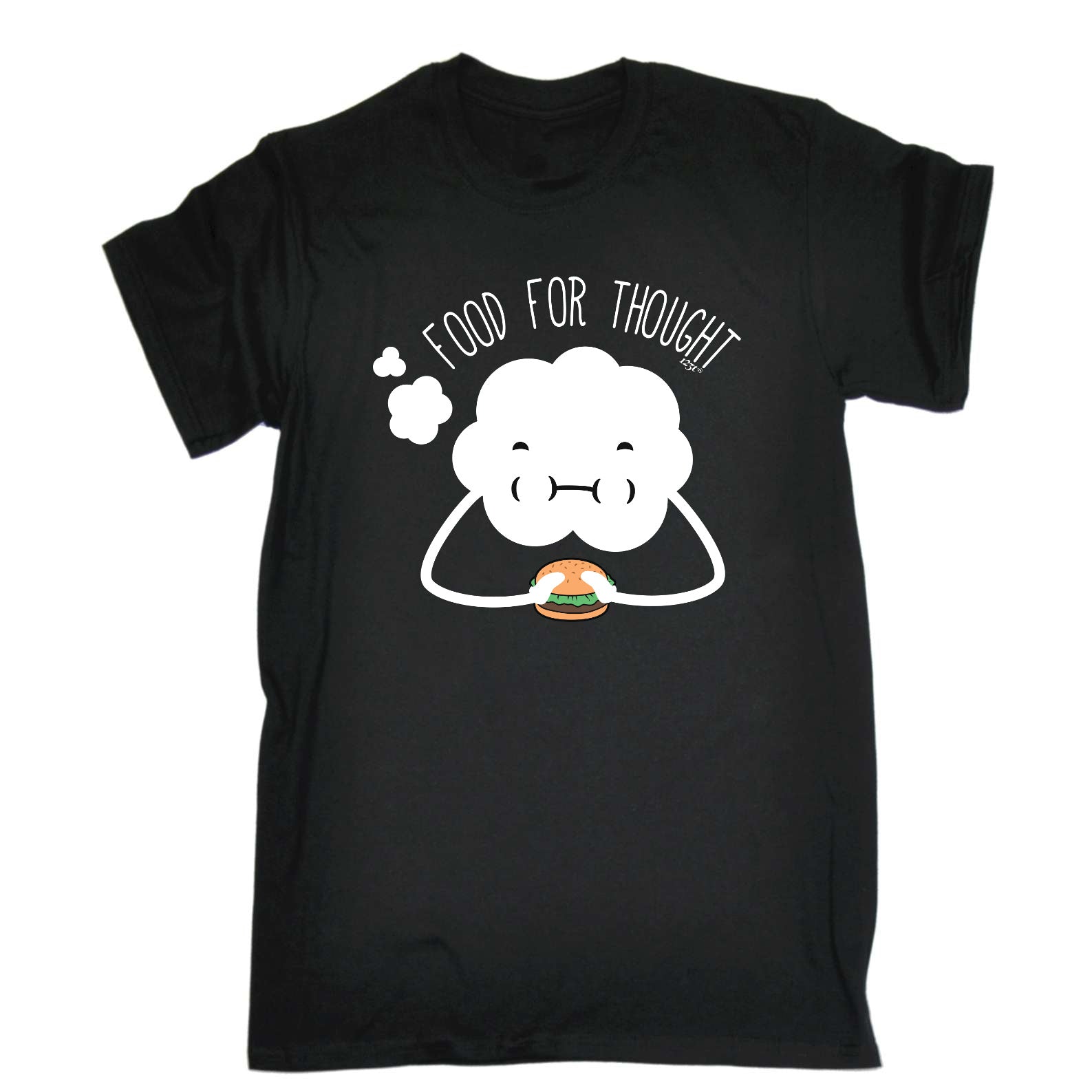 Food For Thought - Mens Funny T-Shirt Tshirts