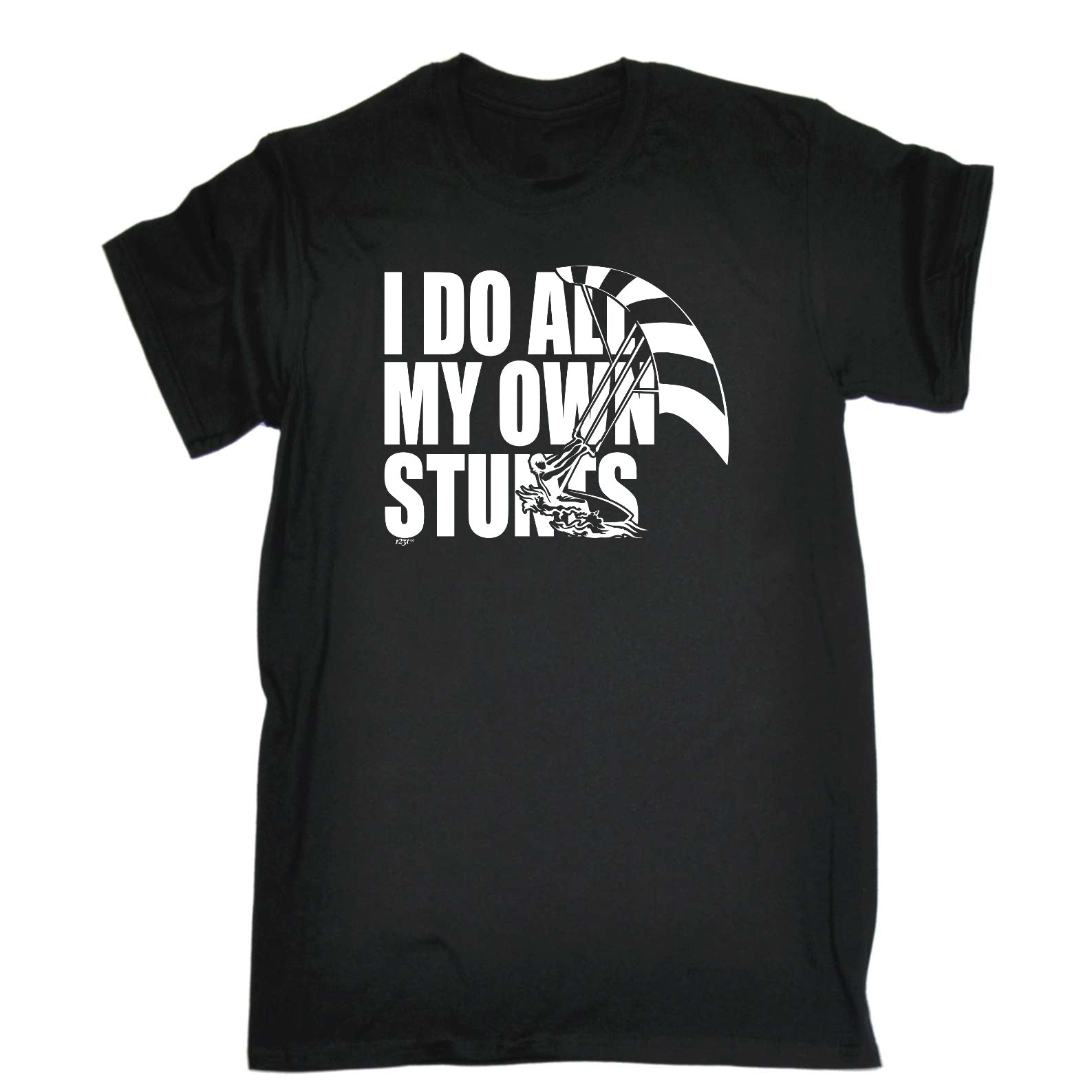Kitesurf Do All My Own Stunts - Mens Funny T-Shirt Tshirts