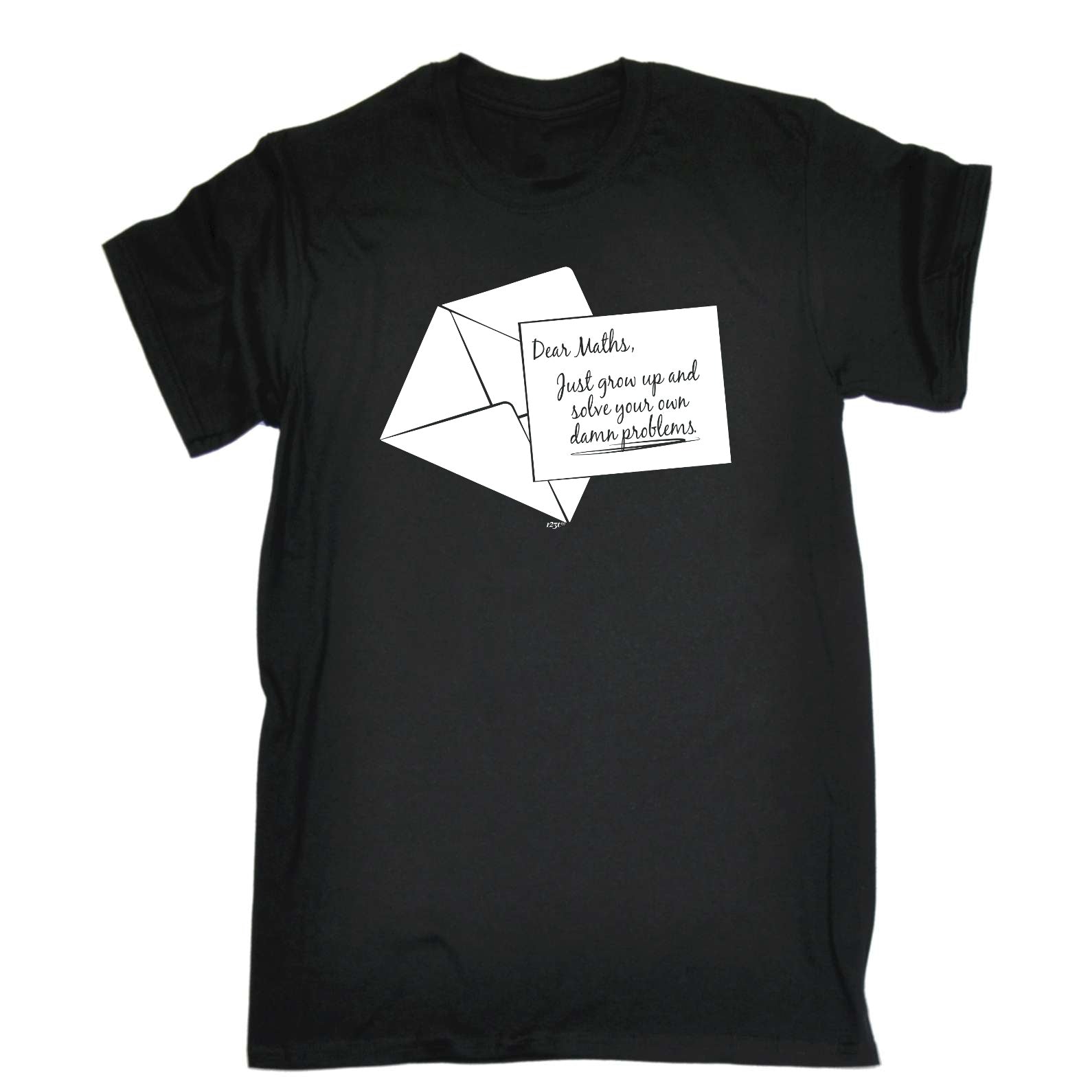 Dear Maths Just Grow Up - Mens Funny T-Shirt Tshirts