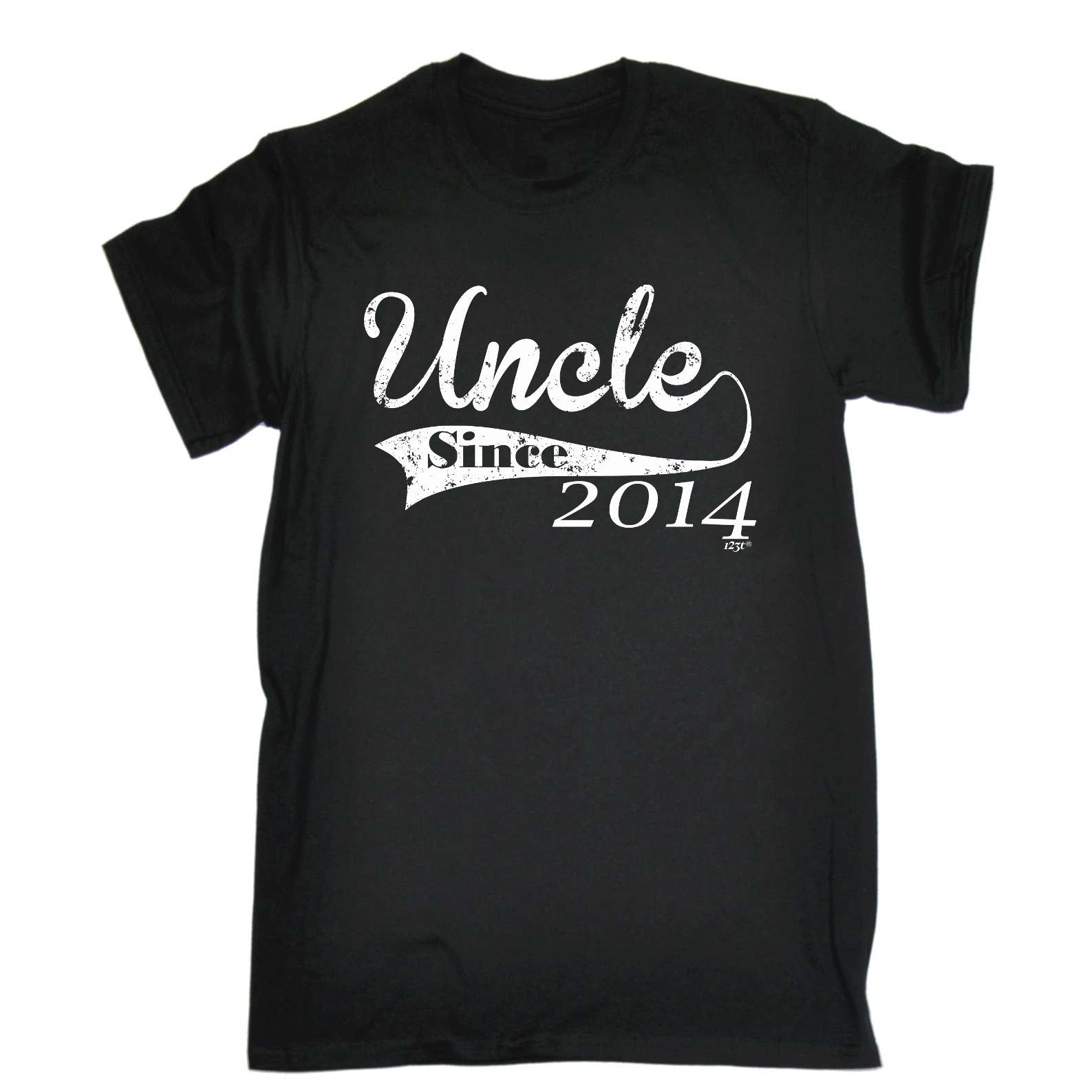Uncle Since 2014 - Mens Funny T-Shirt Tshirts