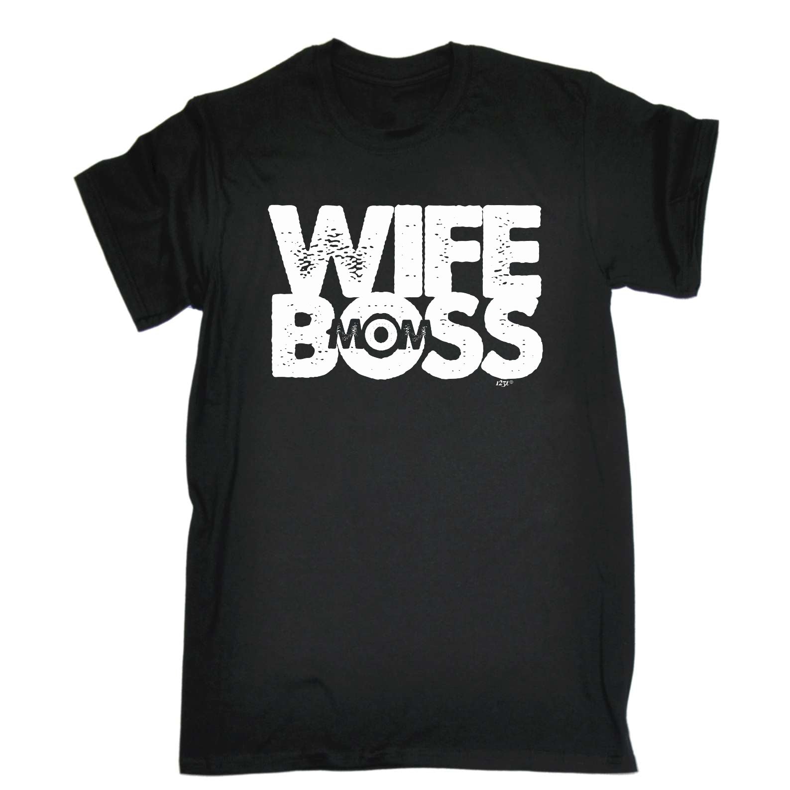 Wife Boss Mom - Mens Funny T-Shirt Tshirts