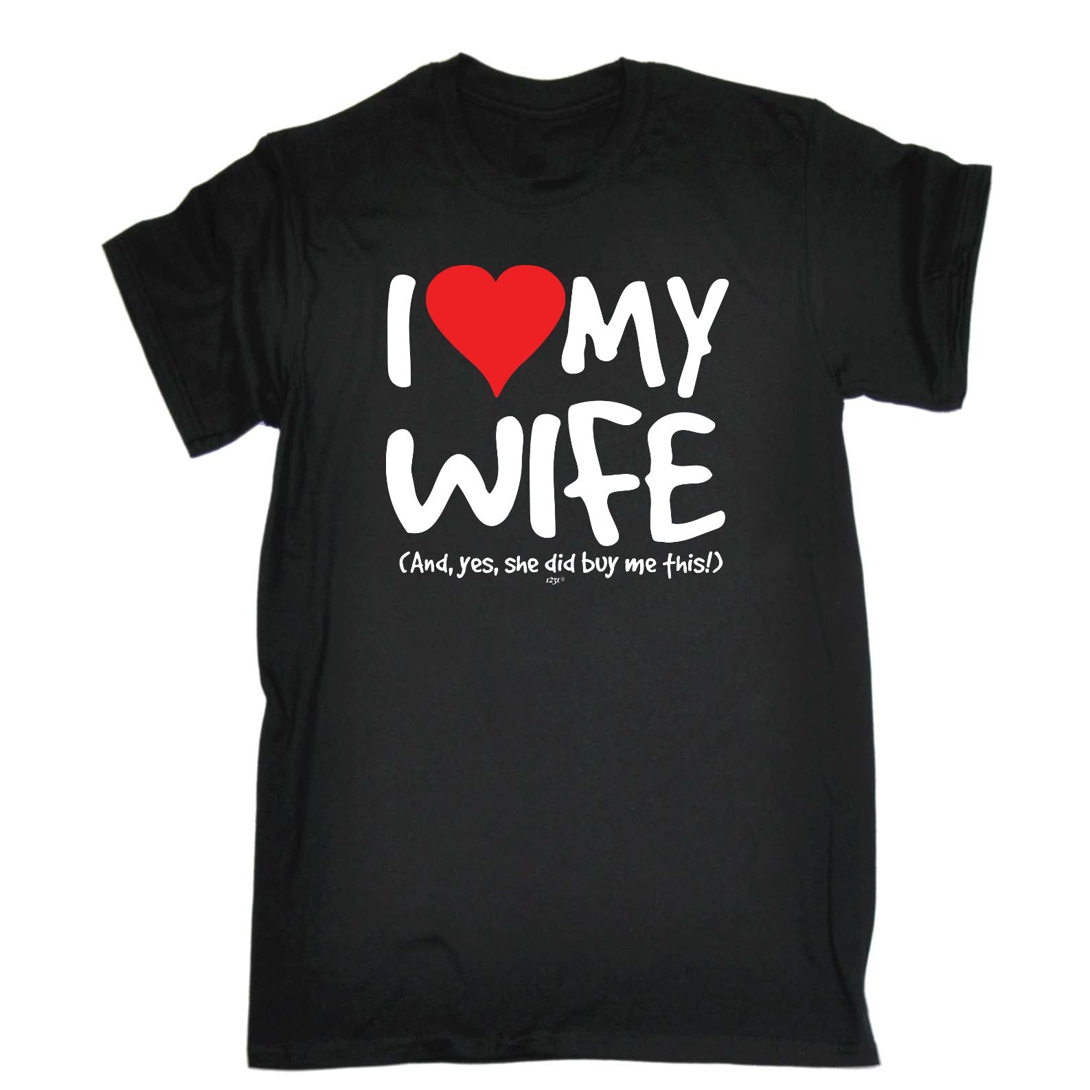 Love My Wife And Yes - Mens Funny T-Shirt Tshirts
