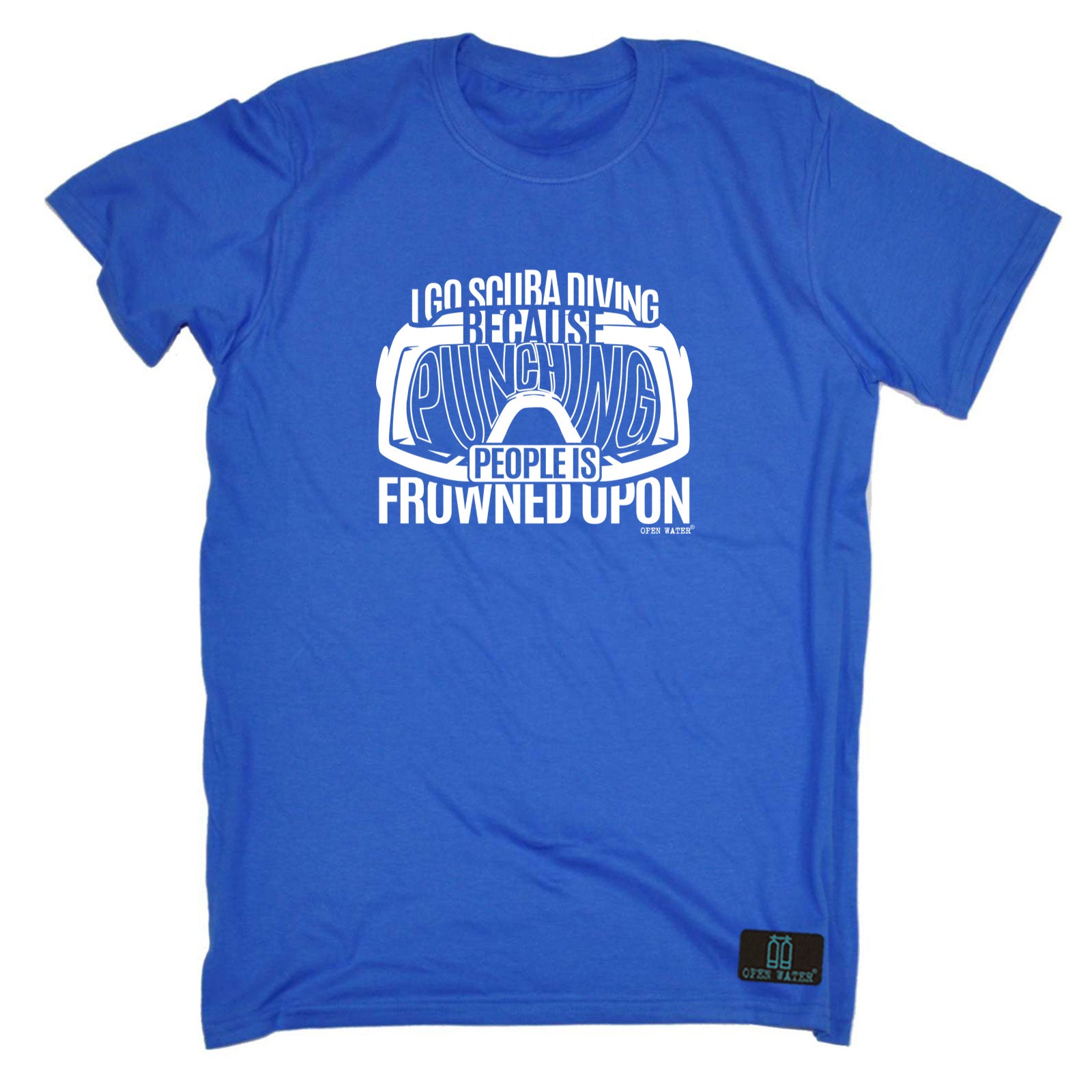 Ow I Go Scuba Because Punching - Mens Funny T-Shirt Tshirts