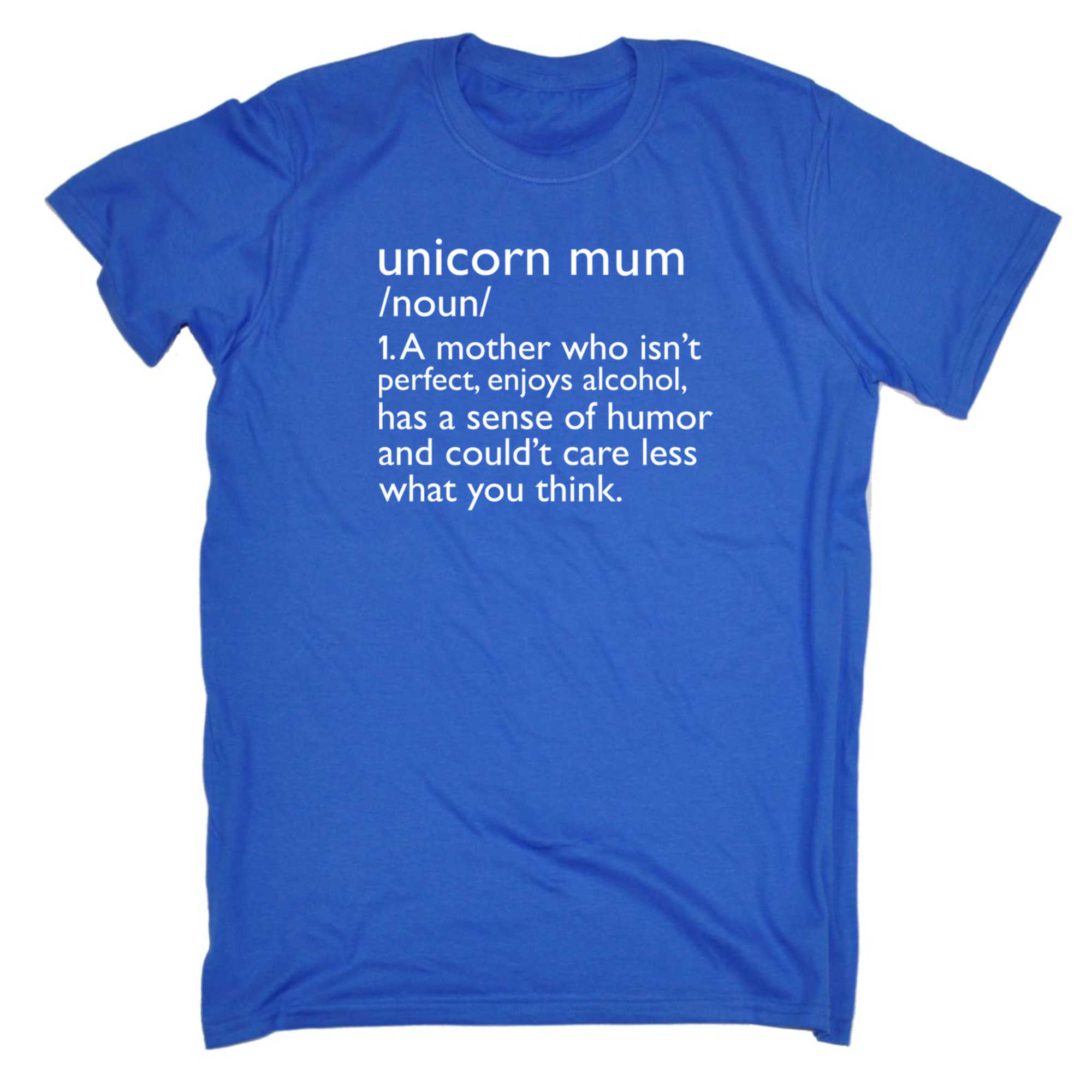 Unicorn Mum Noun Mother Mothers Day - Mens 123t Funny T-Shirt Tshirts