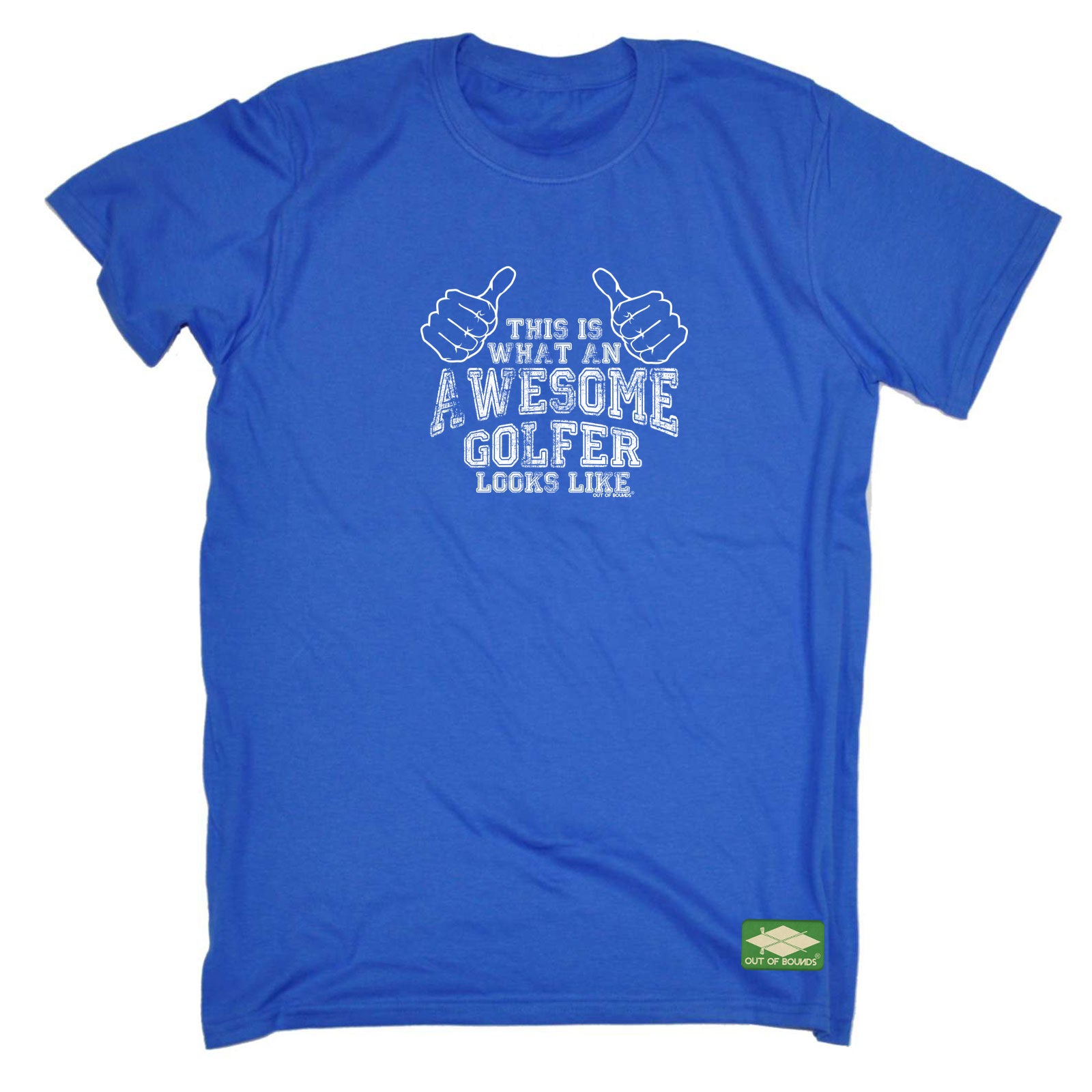 Oob This Is What An Awesome Golfer Loooks Like - Mens Funny T-Shirt Tshirts