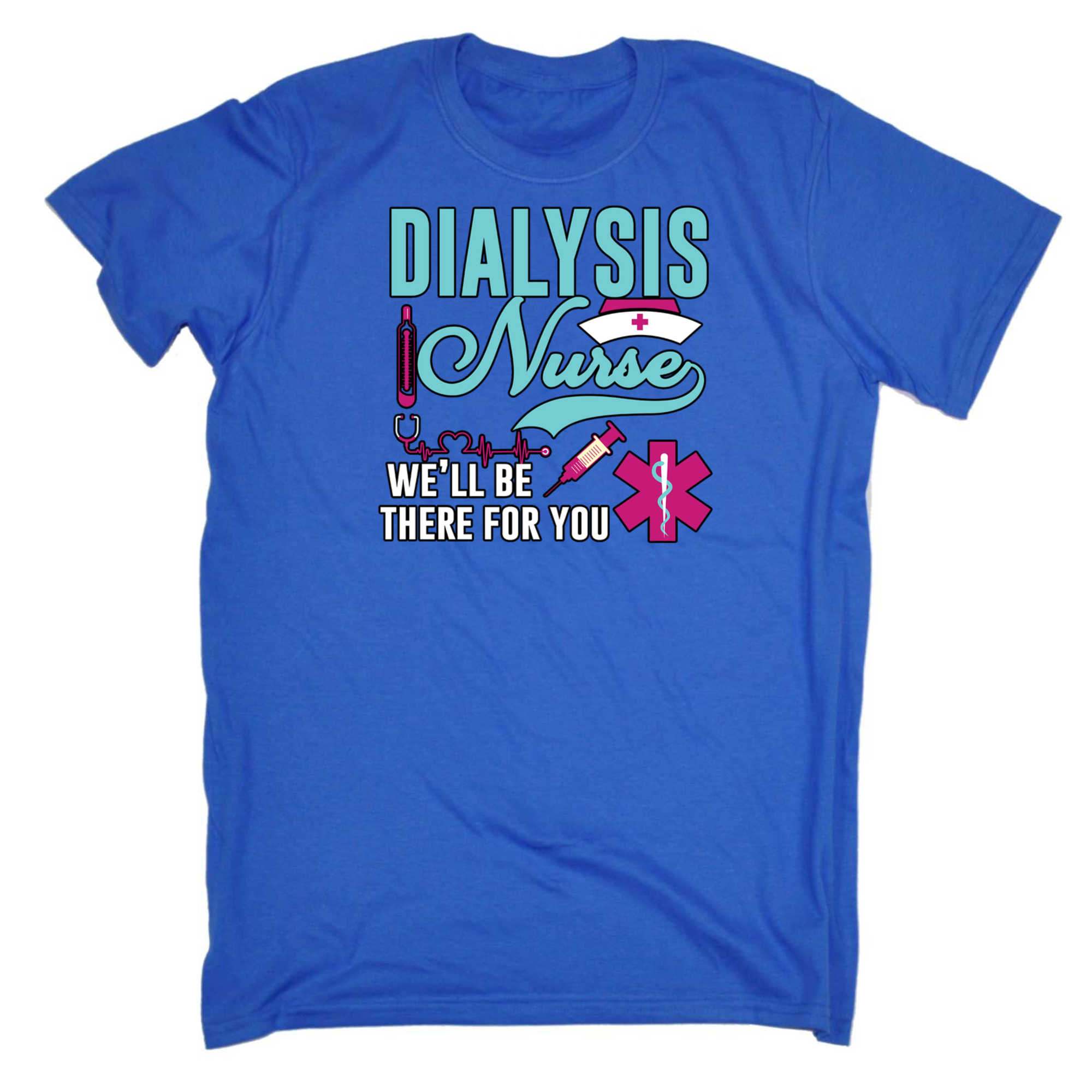 Dialysis Nurse - Mens 123t Funny T-Shirt Tshirts