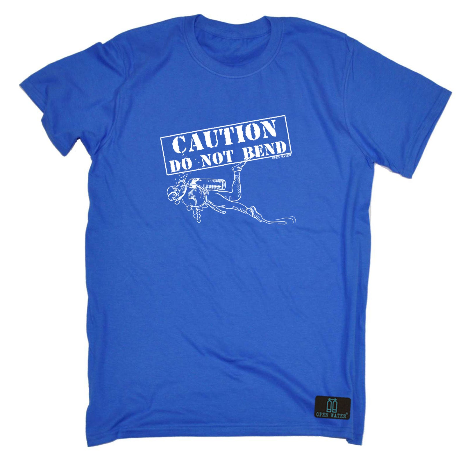 Ow Caution Do Not Bend - Mens Funny T-Shirt Tshirts