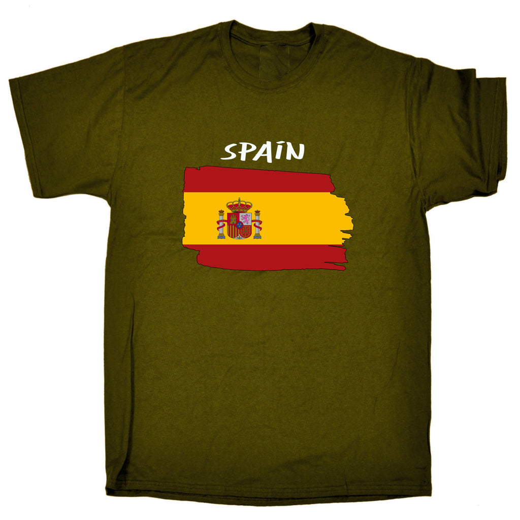 Spain - Mens Funny T-Shirt Tshirts