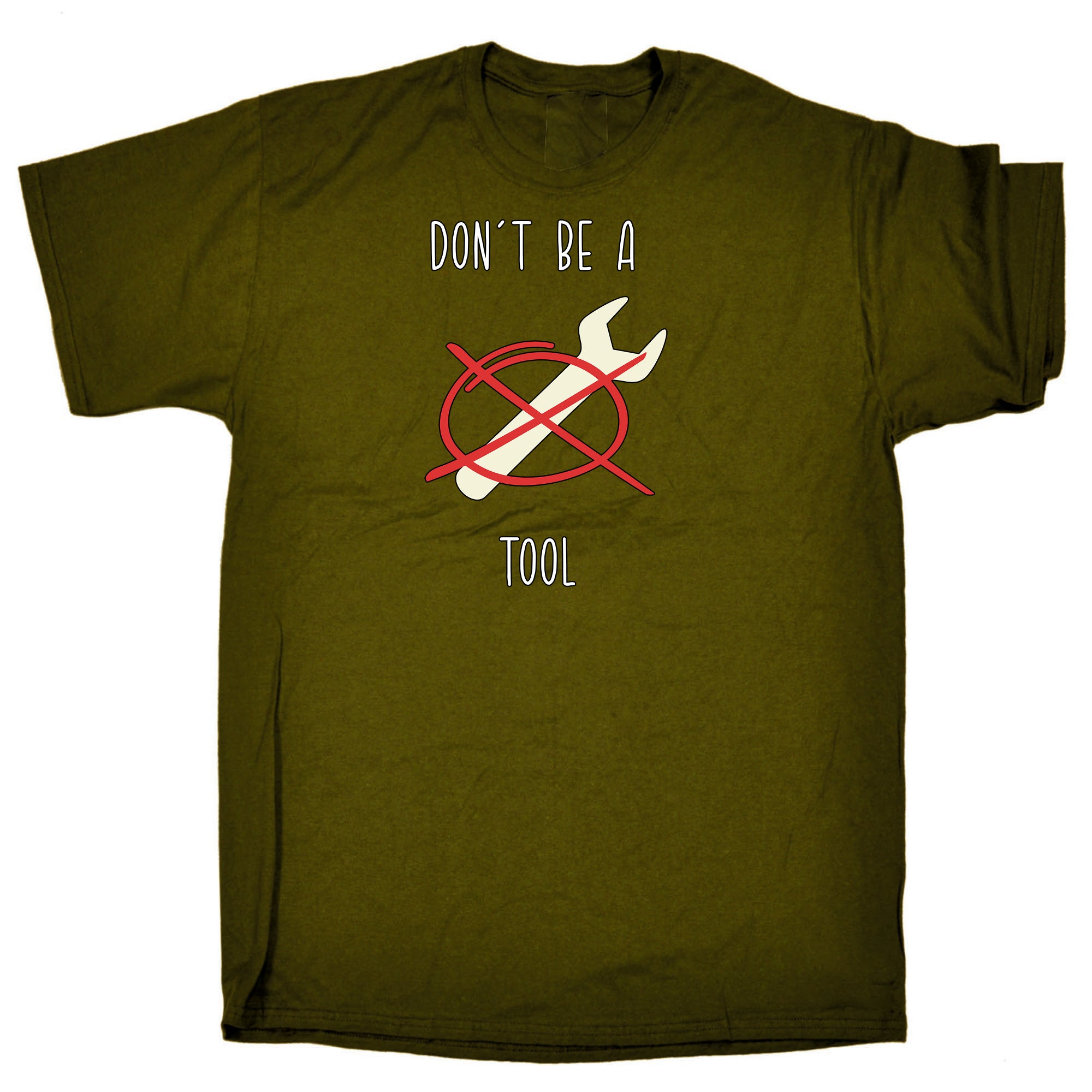 Dont Be A Tool Spanner - Mens Funny T-Shirt Tshirts