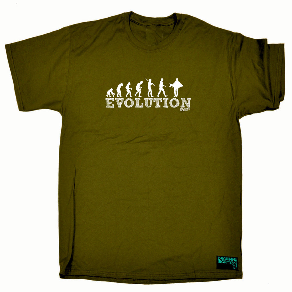 Dw Evolution Carp Fish - Mens Funny T-Shirt Tshirts